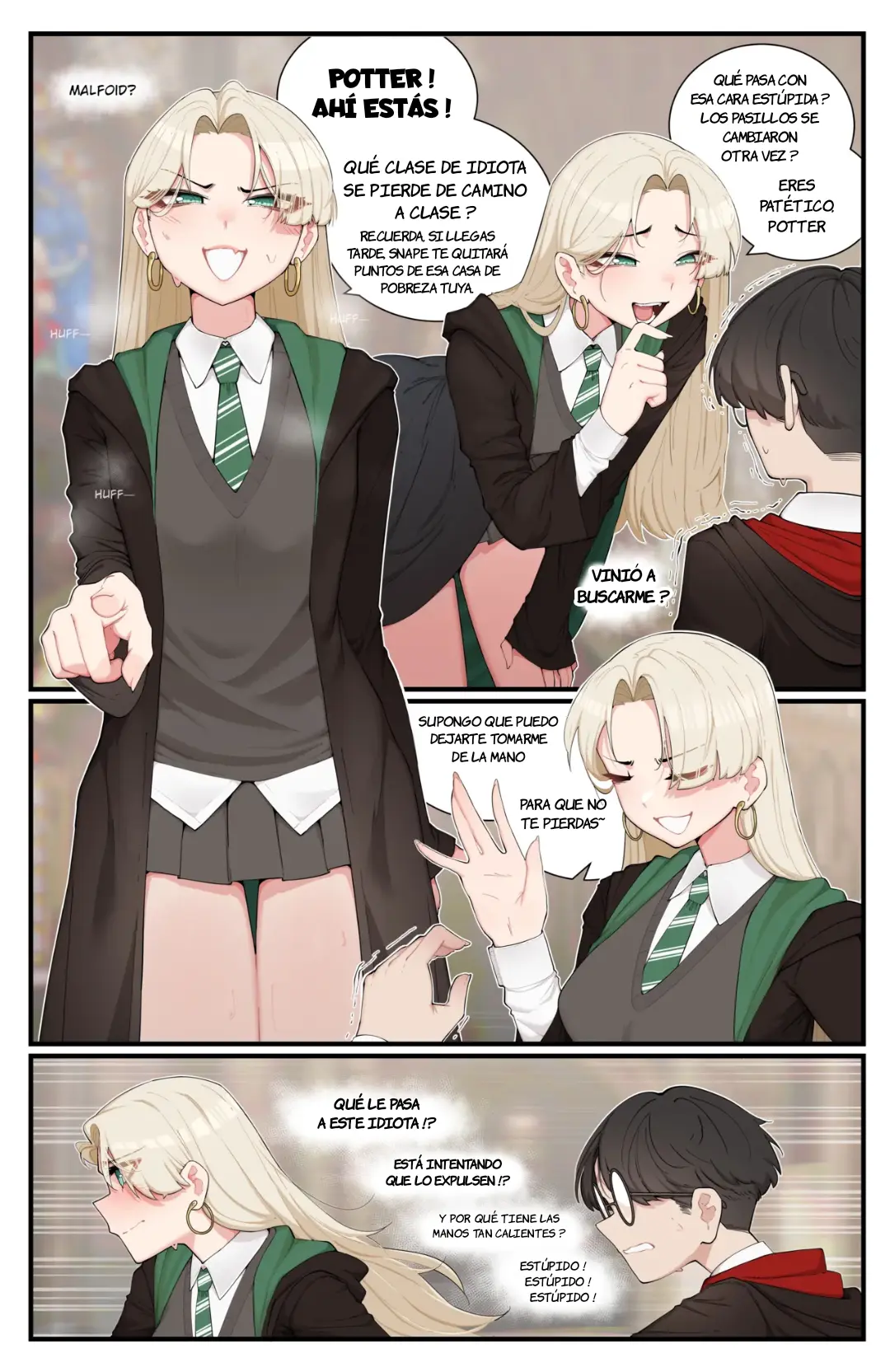 Tsundere Malfoid (Harry Potter