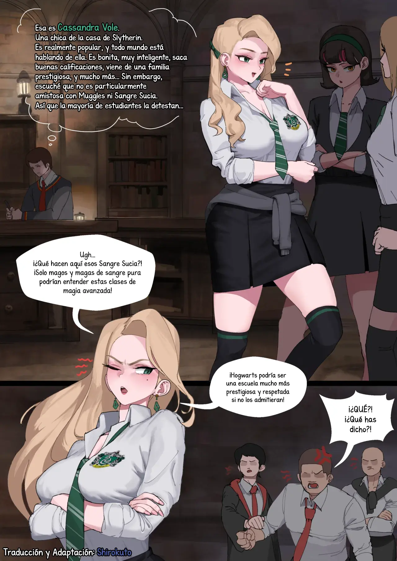 Cassandra Odia a los Sangre Sucia