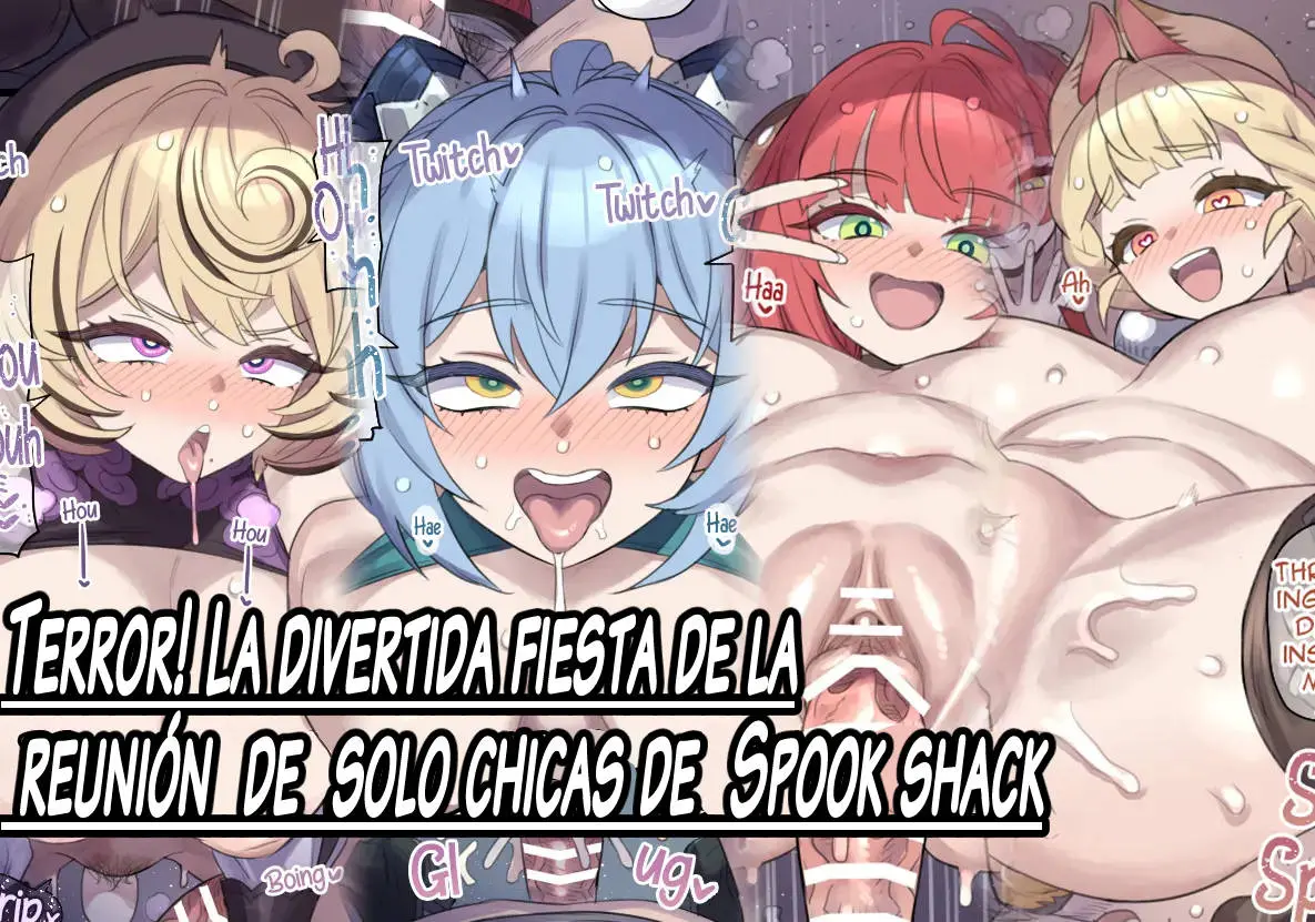 Terror! La divertida pijamada de solo chicas de SpookShack |Kyoufu! Kaidanya Joshikai no Ranchiki Sawagi
