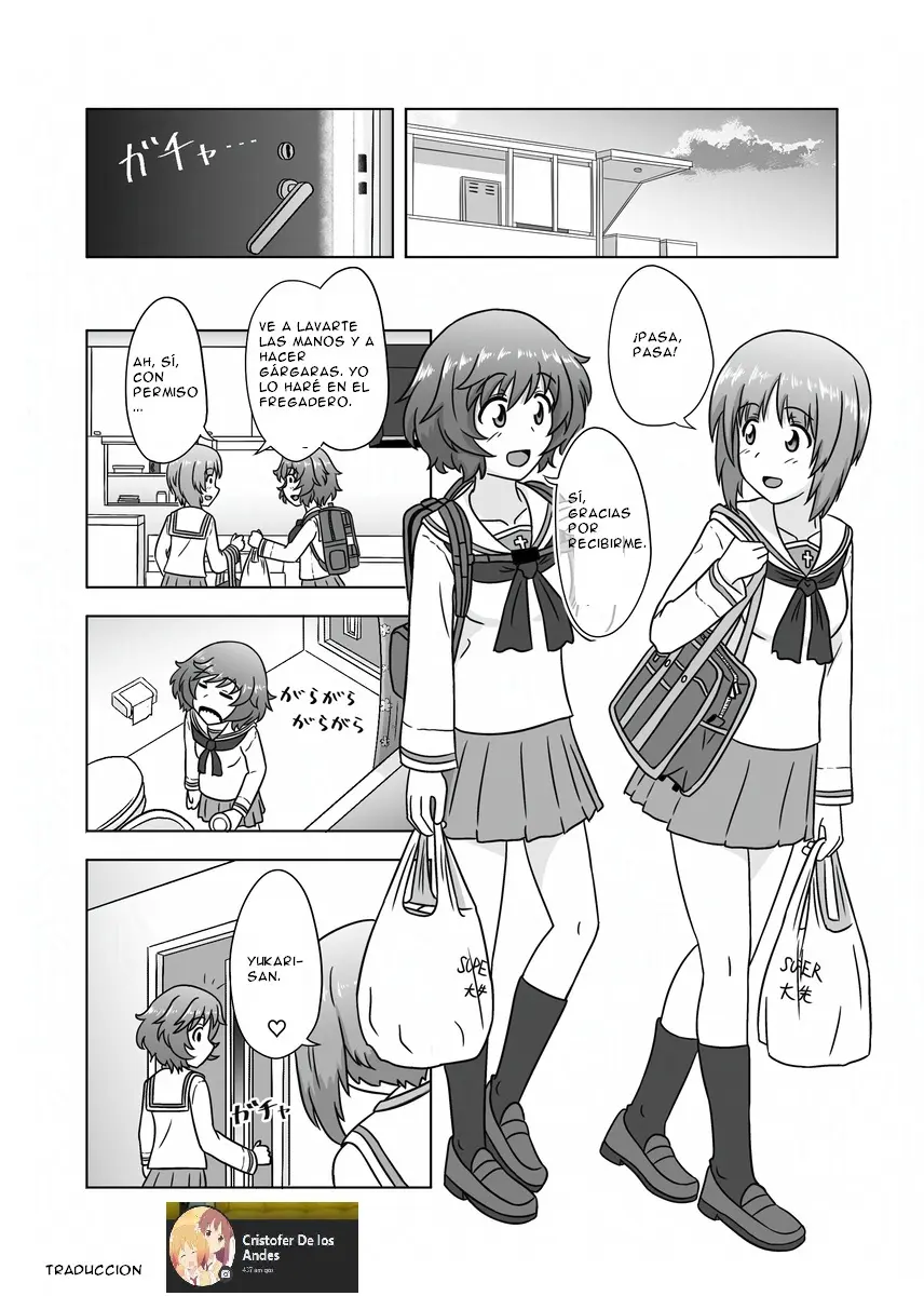 Miho/Yukari yuri erotic manga: "Nothing but Fun Times"