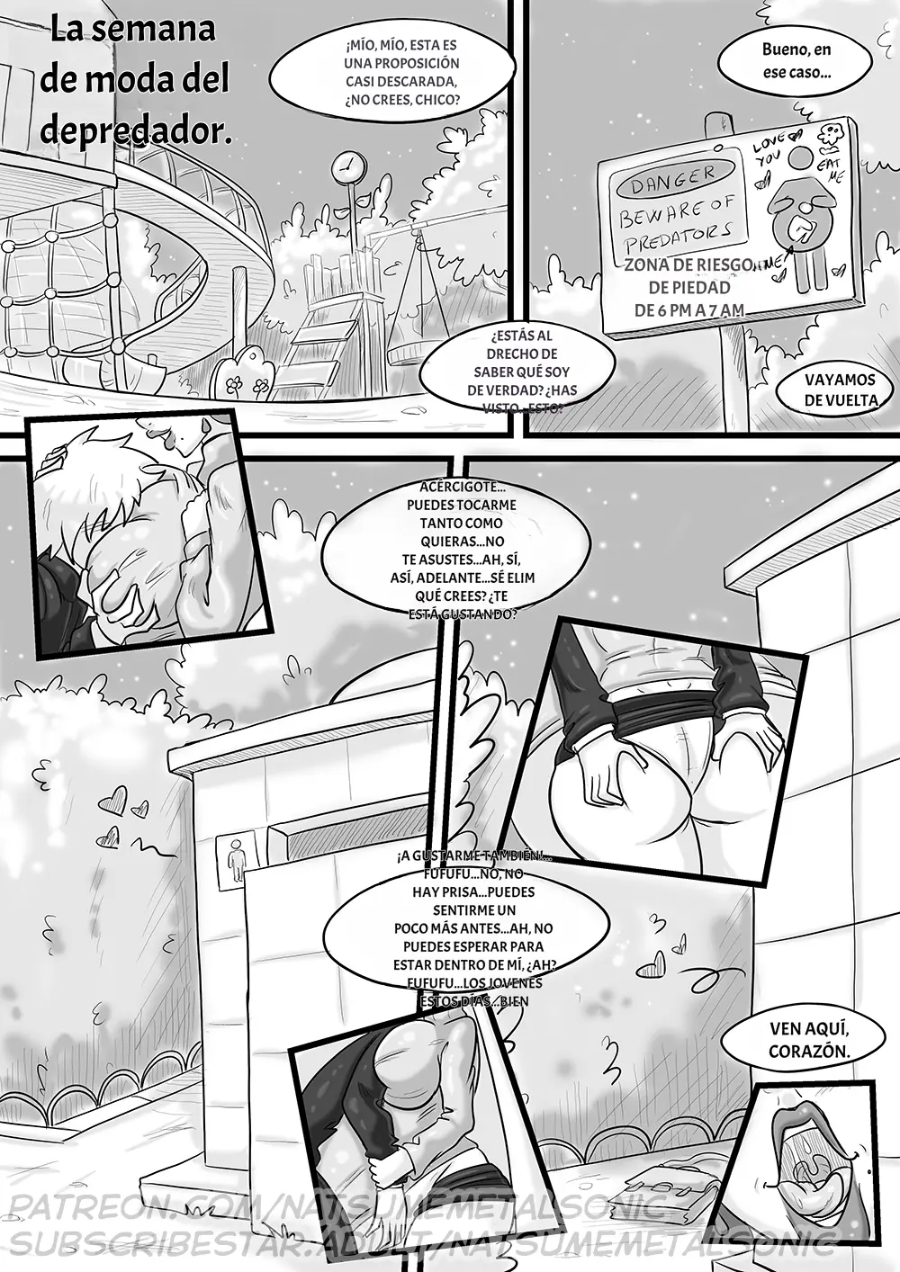 Predator´s Fashion week [natsumemetalsonic] spanish