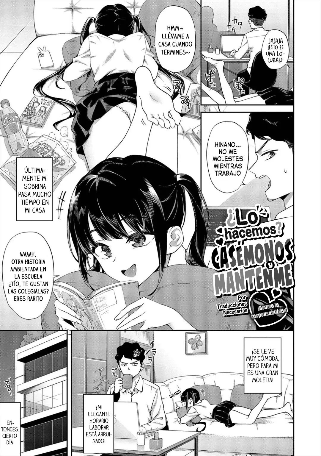 Yacchau? Tama no Koshi - Take full responsibility! | ¿Lo hacemos? Casémonos y mantenme ¡Asume la responsabilidad!