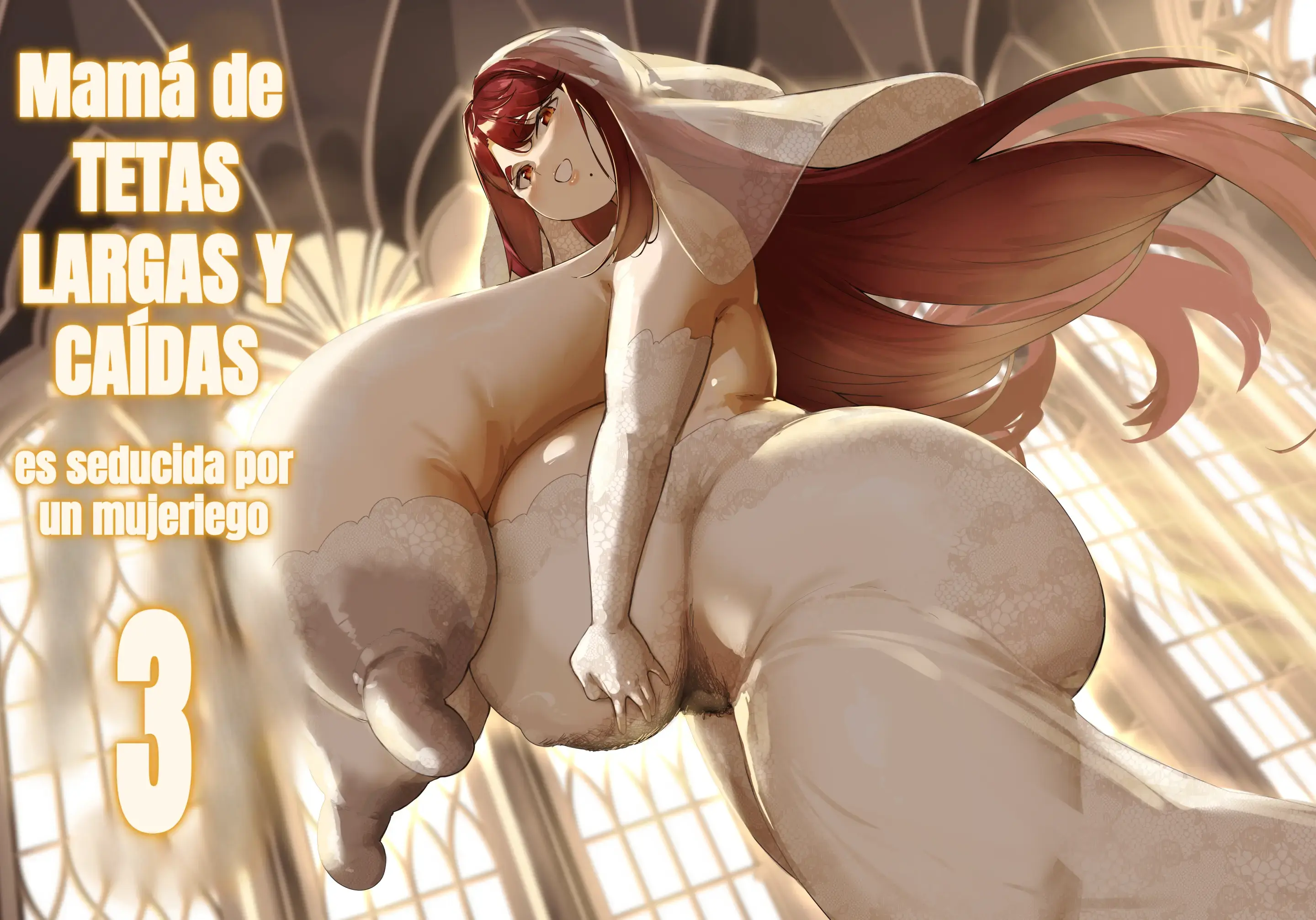 Tare Nagachichi Kaa-san wa Chara Otoko ni Netorareru 3 ~ Mamá de tetas largas y caídas es seducida por un mujeriego 3
