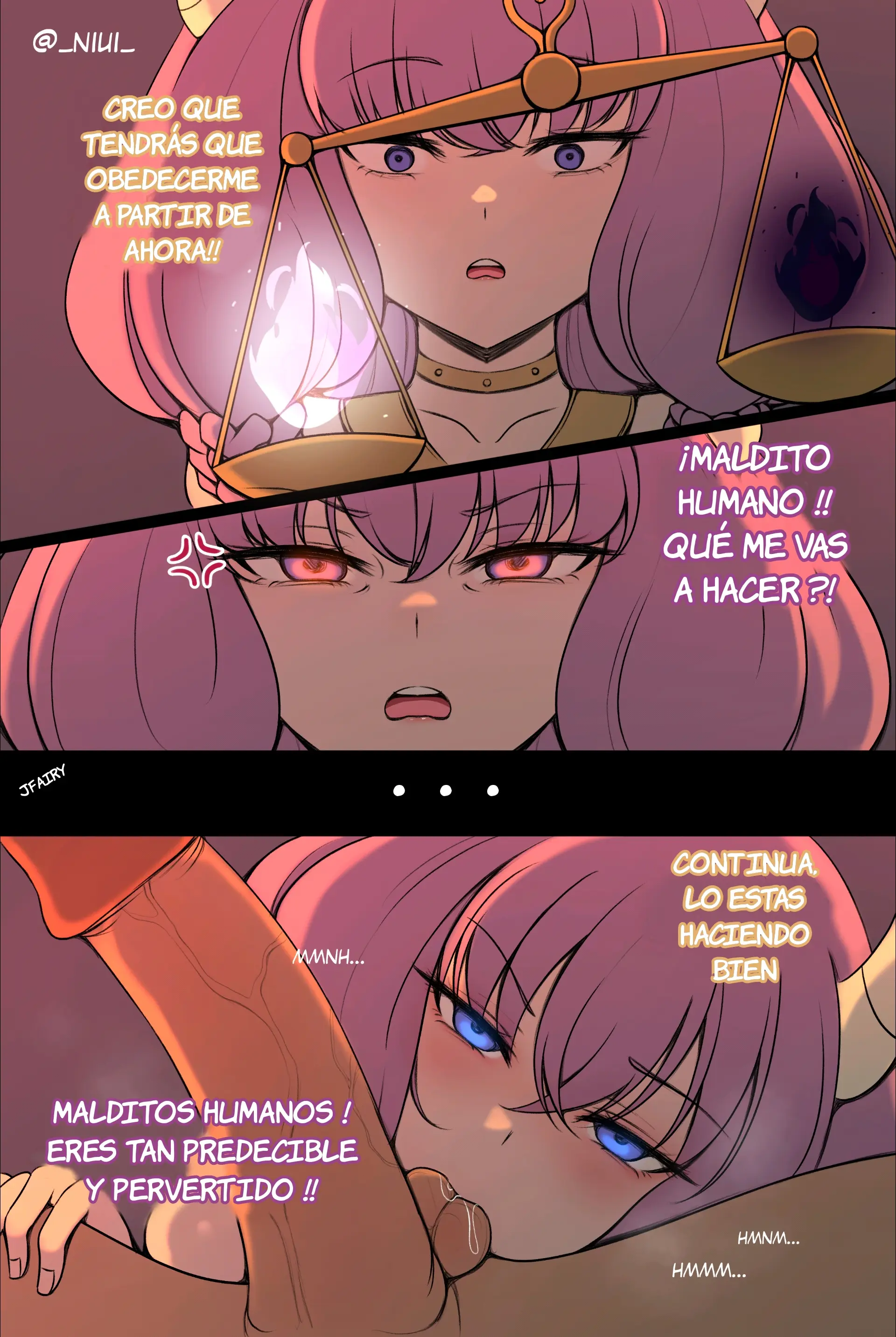 What If N3 - ¿Y si Aura Perdiese una Batalla y Fuese Obligada a Follar?
