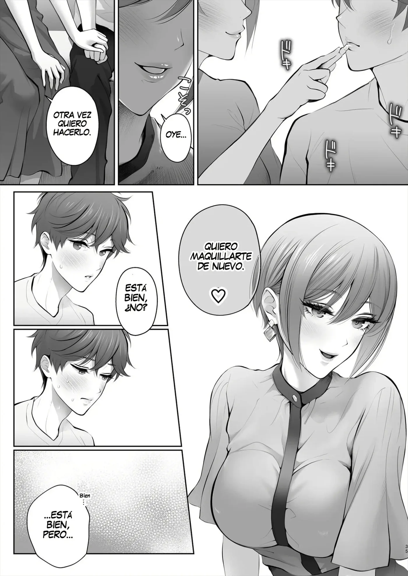 Kyou wa Kareshi de, Ashita wa Kanojo｜Novio Hoy, Novia Mañana capítulo 1 página 36