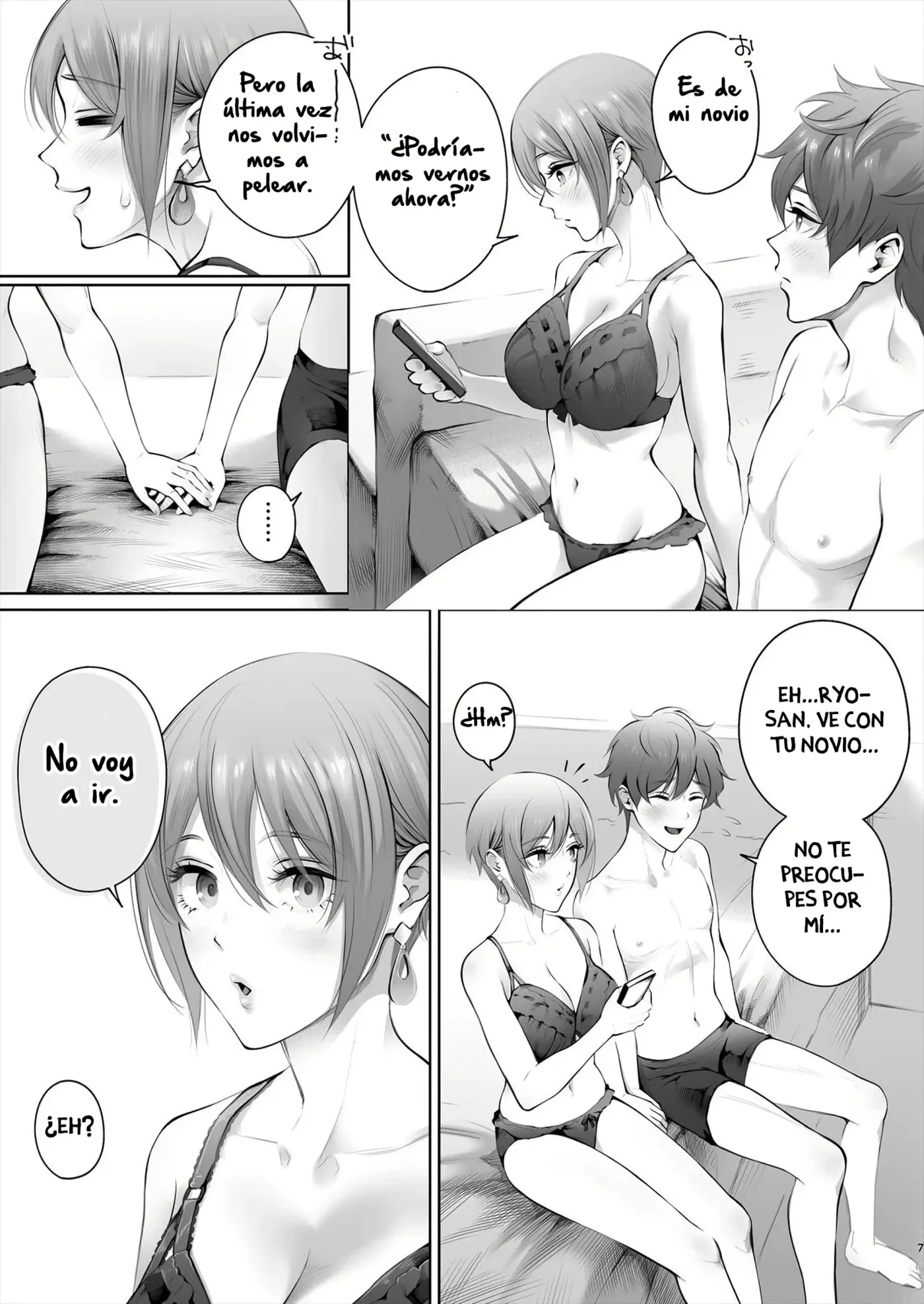 Kyou wa Kareshi de, Ashita wa Kanojo｜Novio Hoy, Novia Mañana capítulo 1 página 58