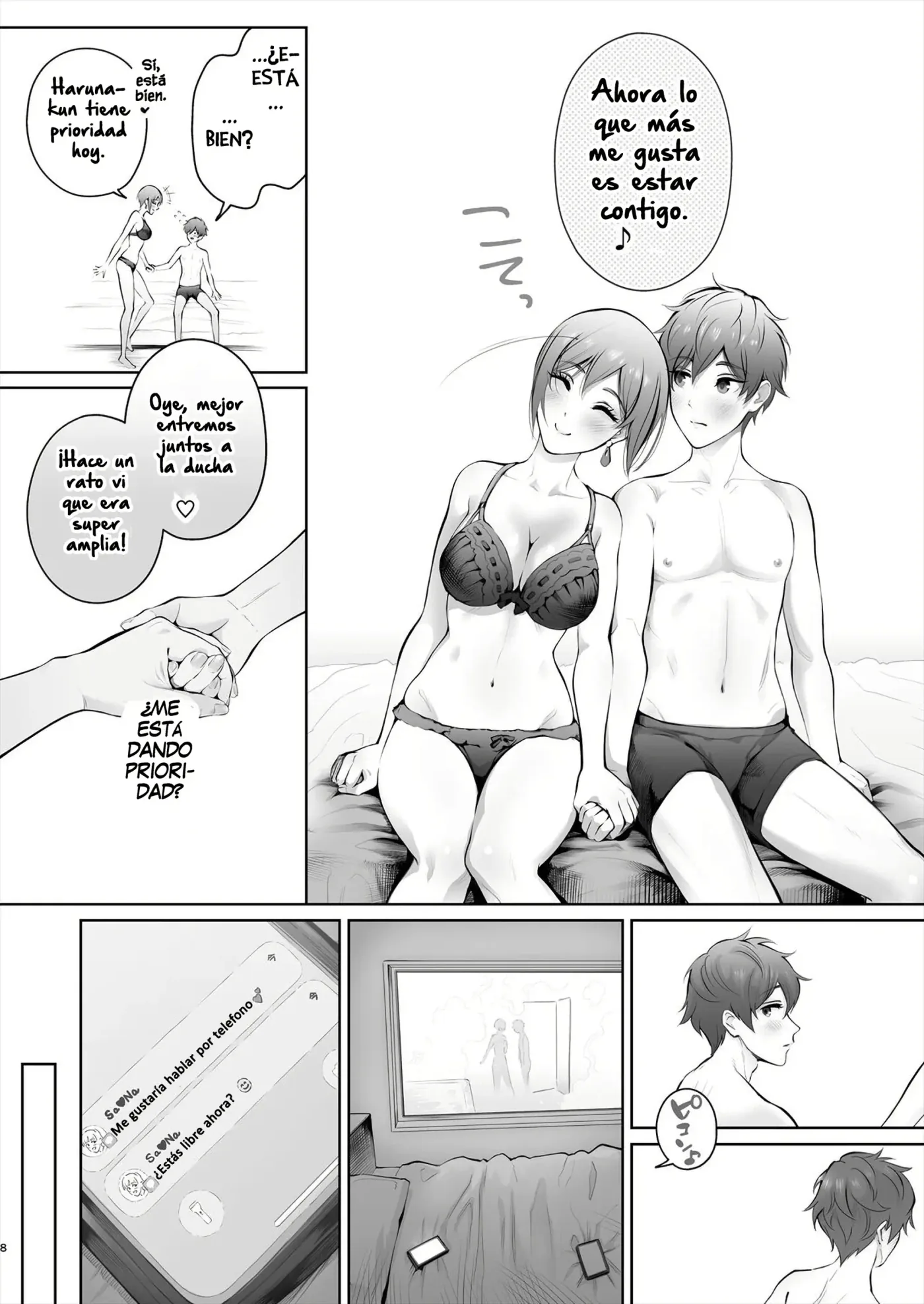 Kyou wa Kareshi de, Ashita wa Kanojo｜Novio Hoy, Novia Mañana capítulo 1 página 59