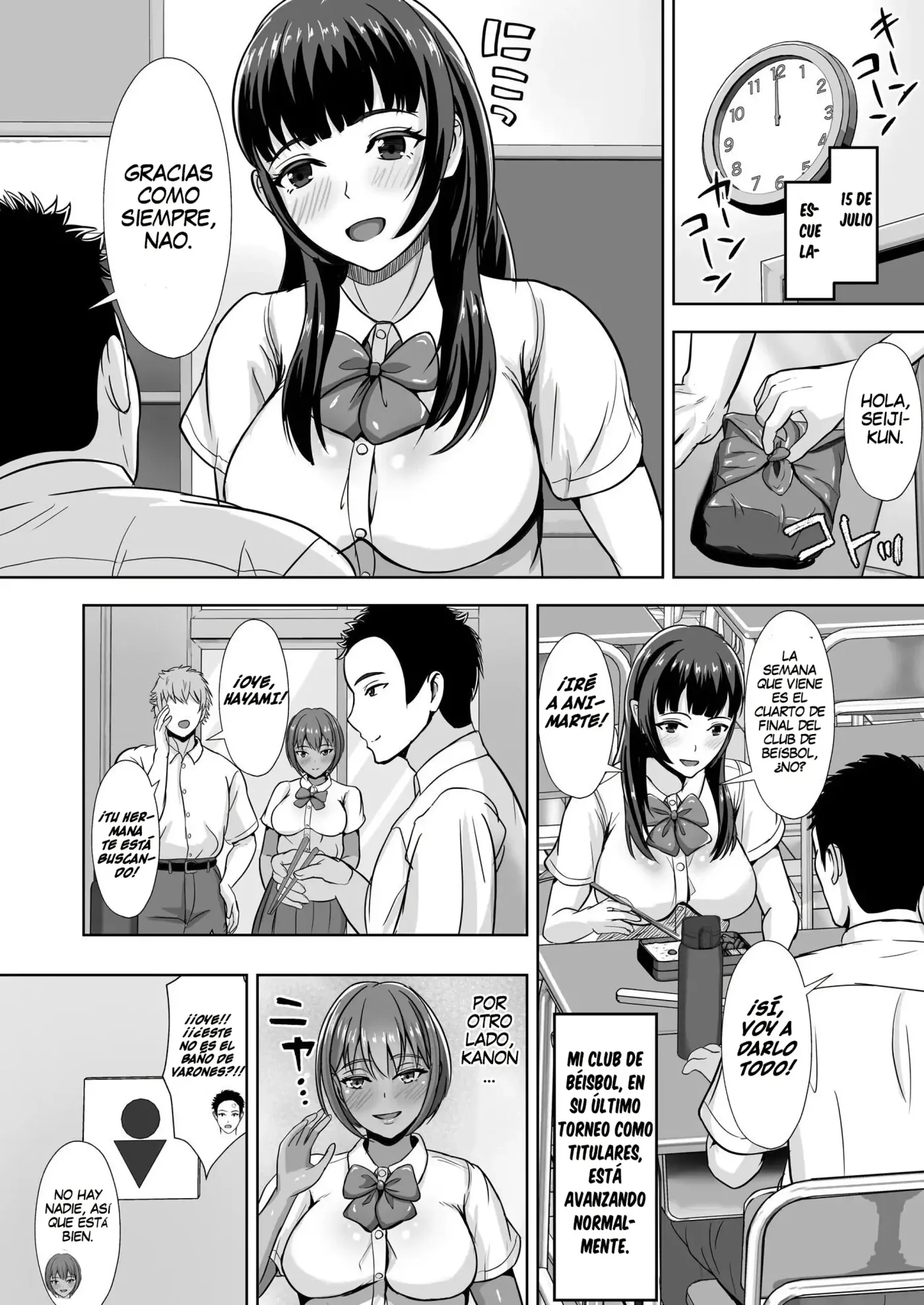 Kanojo ga Iru no ni... Yokkyuu Fuman na Rikubu Gimai no Yuuwaku ni Maketa Hanashi 2|La Historia de cómo Caí en la Tentación de mi Hermanastra Insatisfecha del Club de Atletismo... A Pesar de Tener Novia 2 capítulo 1 página 20
