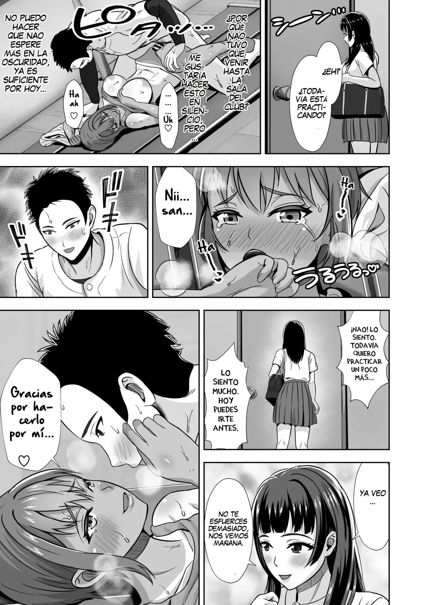 Kanojo ga Iru no ni... Yokkyuu Fuman na Rikubu Gimai no Yuuwaku ni Maketa Hanashi 2|La Historia de cómo Caí en la Tentación de mi Hermanastra Insatisfecha del Club de Atletismo... A Pesar de Tener Novia 2 capítulo 1 página 31