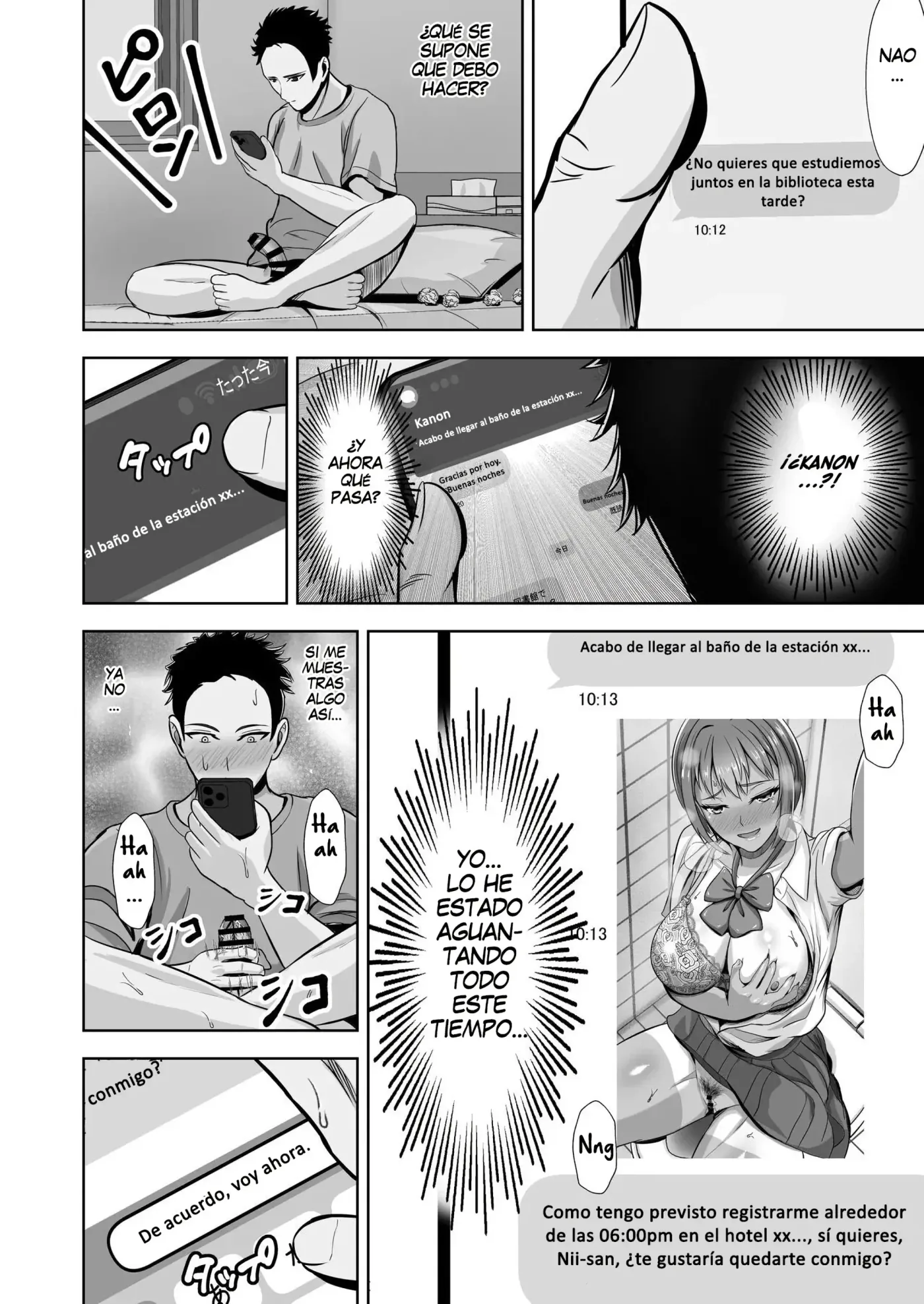 Kanojo ga Iru no ni... Yokkyuu Fuman na Rikubu Gimai no Yuuwaku ni Maketa Hanashi 2|La Historia de cómo Caí en la Tentación de mi Hermanastra Insatisfecha del Club de Atletismo... A Pesar de Tener Novia 2 capítulo 1 página 40