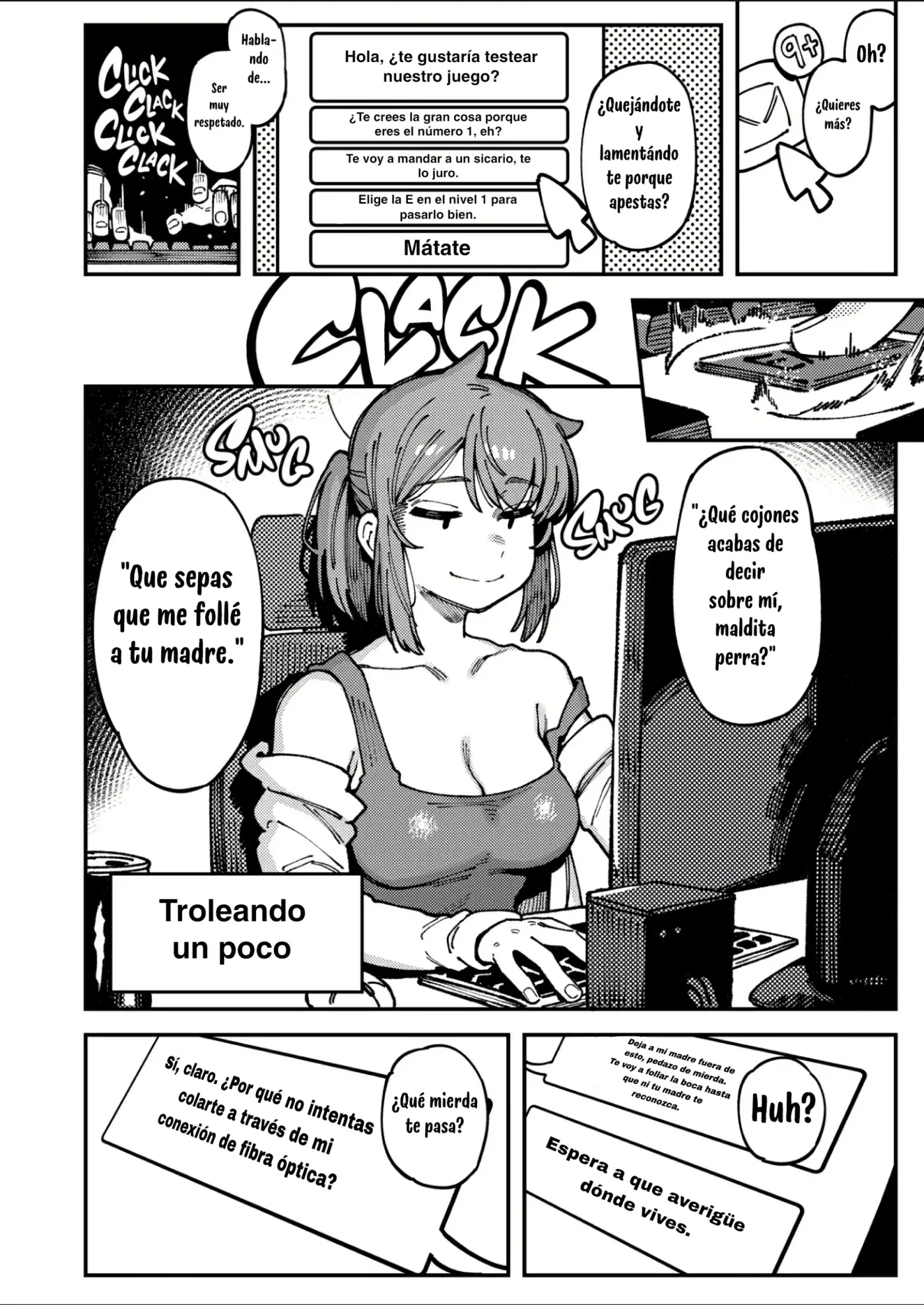 Watashi ni Konna Kuchi Kiite, Oya Gatcha Shippai shita no ka|No Trollees Descuidadamente (decensored) capítulo 1 página 3