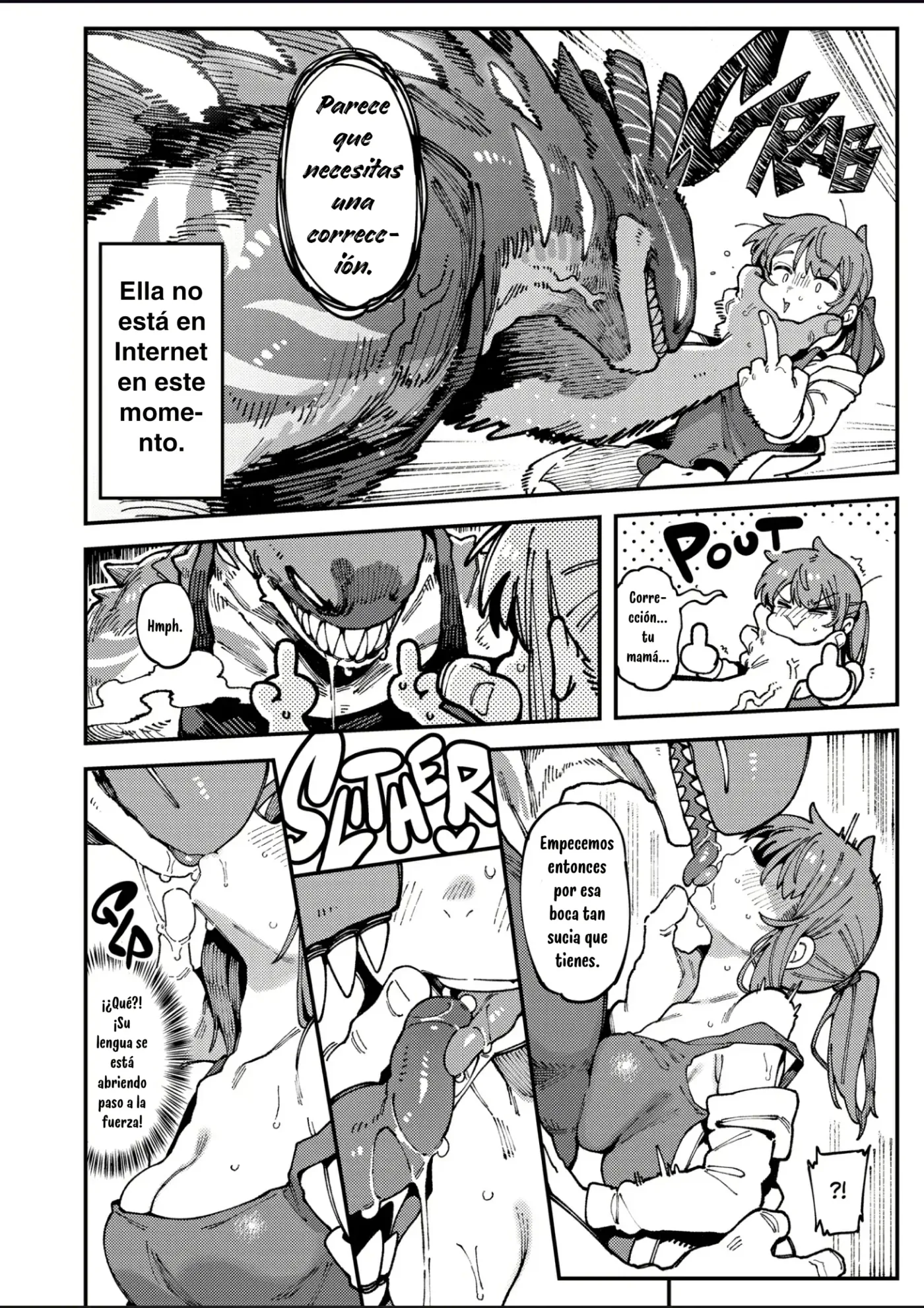 Watashi ni Konna Kuchi Kiite, Oya Gatcha Shippai shita no ka|No Trollees Descuidadamente (decensored) capítulo 1 página 9