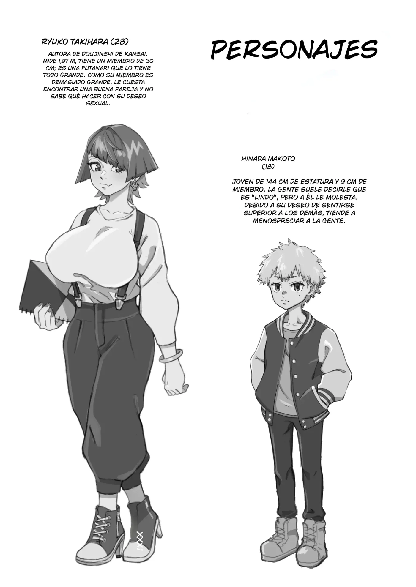 Off-Pako Shippai!? Futanari Mangakka no Kanojo ni Natta Ore - Offline sex failed!? A boy who became the girlfriend of a futanari manga artist capítulo 1 página 2
