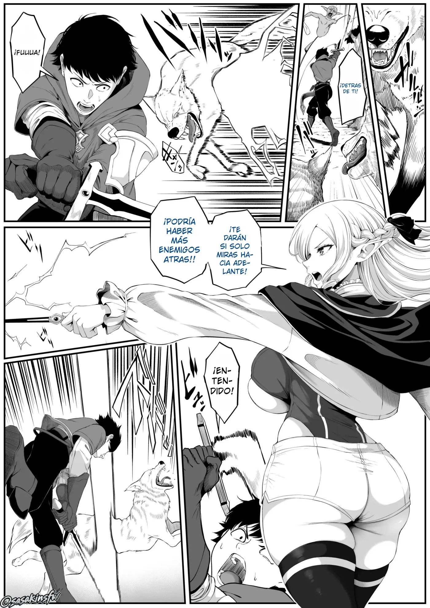 Isekai Anal Monogatari 2 ~Neko Kemonohito Hen~ Anal Odyssey In Another World 2 ~ Cat Girl Edition ~ (decensored) capítulo 1 página 4
