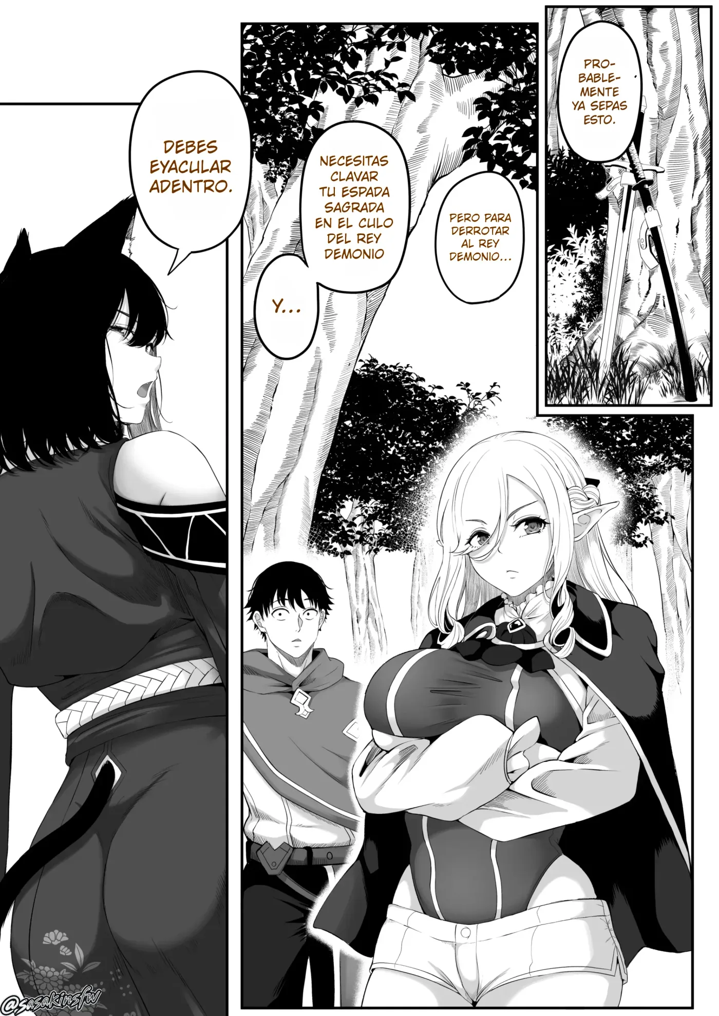 Isekai Anal Monogatari 2 ~Neko Kemonohito Hen~ Anal Odyssey In Another World 2 ~ Cat Girl Edition ~ (decensored) capítulo 1 página 21