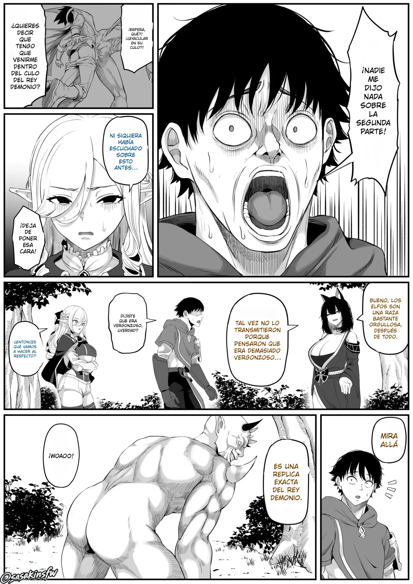 Isekai Anal Monogatari 2 ~Neko Kemonohito Hen~ Anal Odyssey In Another World 2 ~ Cat Girl Edition ~ (decensored) capítulo 1 página 22