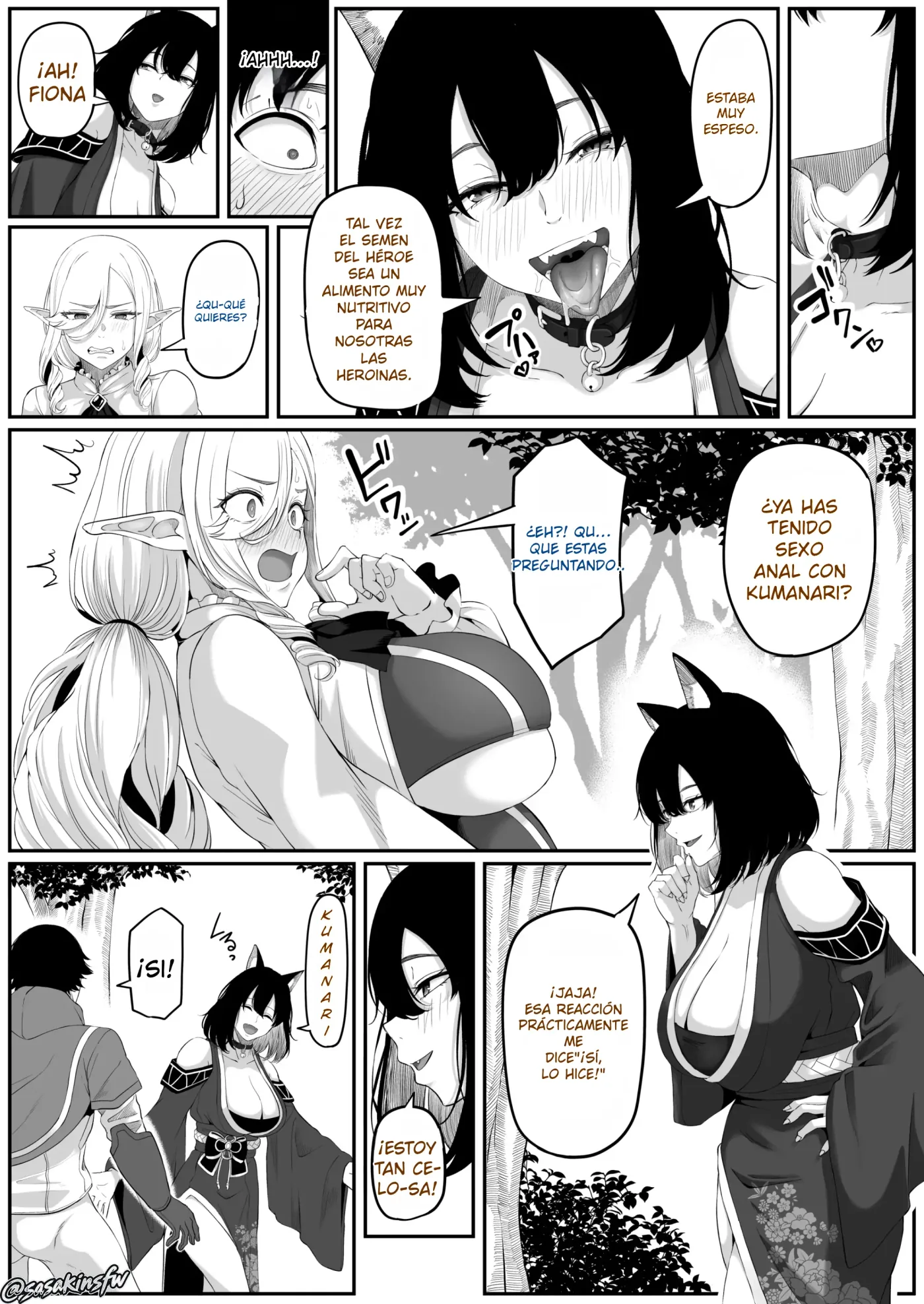 Isekai Anal Monogatari 2 ~Neko Kemonohito Hen~ Anal Odyssey In Another World 2 ~ Cat Girl Edition ~ (decensored) capítulo 1 página 33