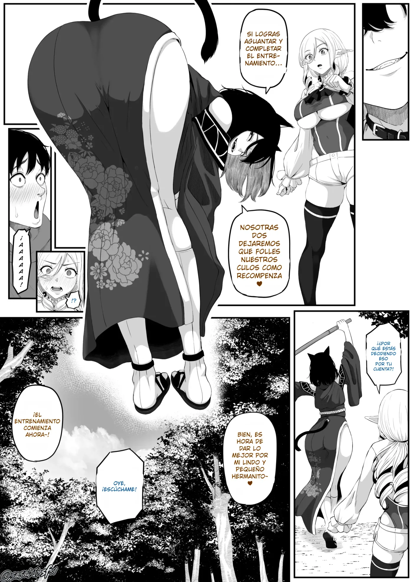 Isekai Anal Monogatari 2 ~Neko Kemonohito Hen~ Anal Odyssey In Another World 2 ~ Cat Girl Edition ~ (decensored) capítulo 1 página 34