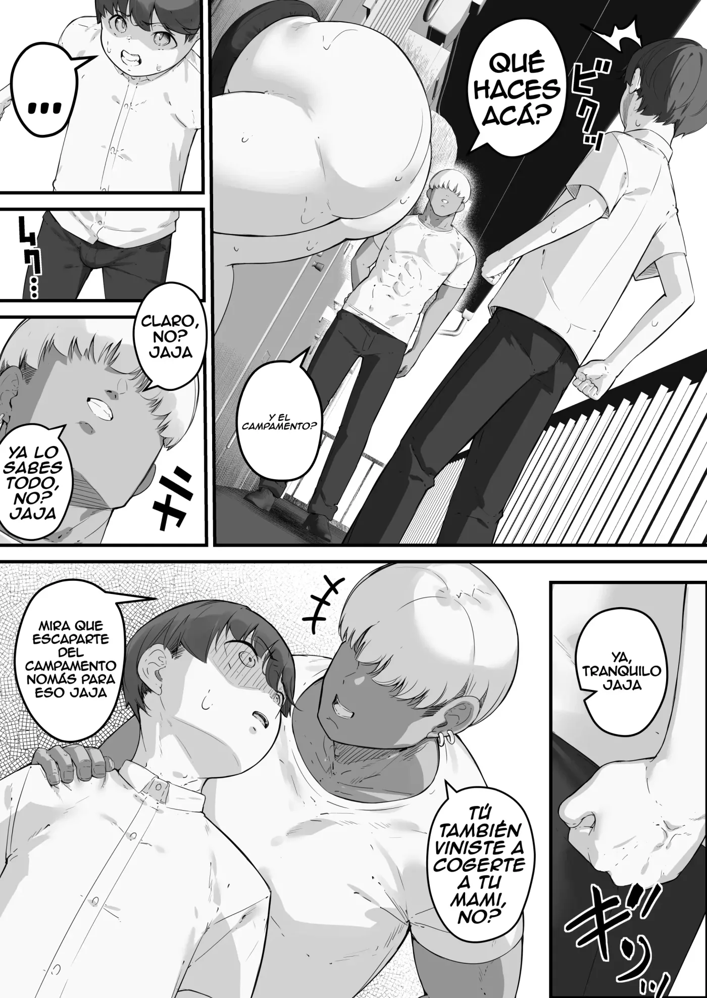 Tare Nagachichi Kaa-san wa Chara Otoko ni Netorareru 3 ~ Mamá de tetas largas y caídas es seducida por un mujeriego 3 capítulo 1 página 4