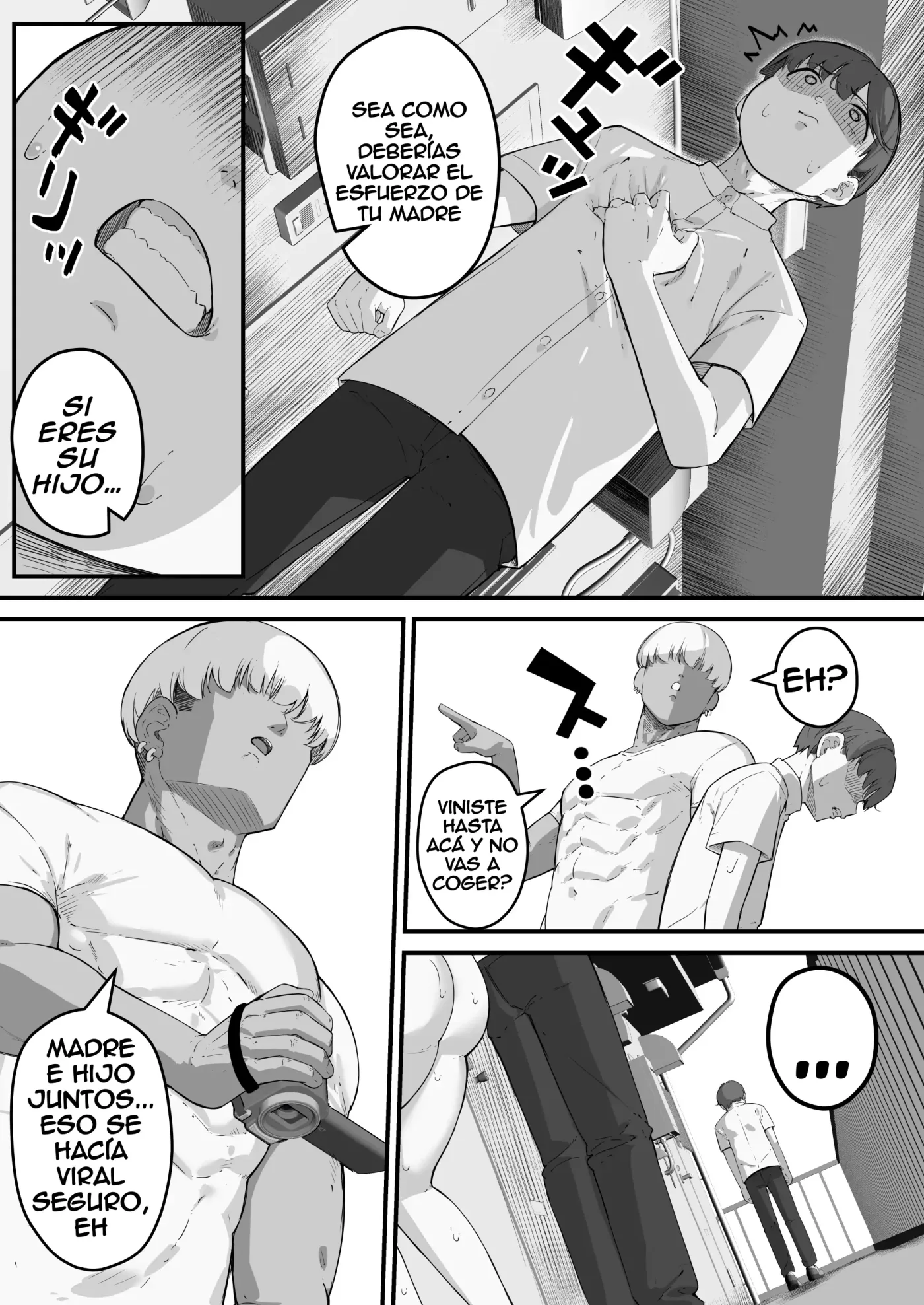 Tare Nagachichi Kaa-san wa Chara Otoko ni Netorareru 3 ~ Mamá de tetas largas y caídas es seducida por un mujeriego 3 capítulo 1 página 7