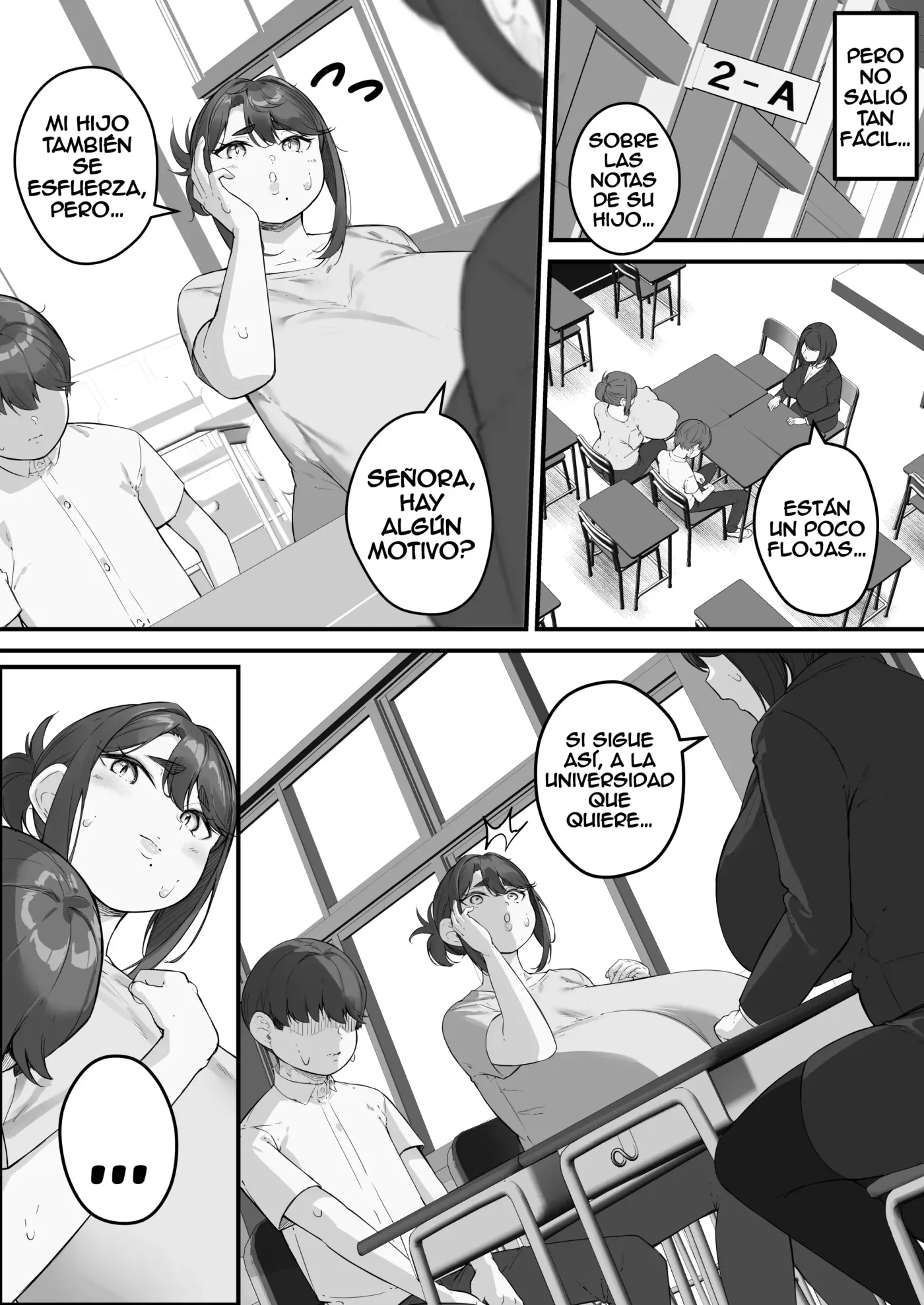 Tare Nagachichi Kaa-san wa Chara Otoko ni Netorareru 3 ~ Mamá de tetas largas y caídas es seducida por un mujeriego 3 capítulo 1 página 10
