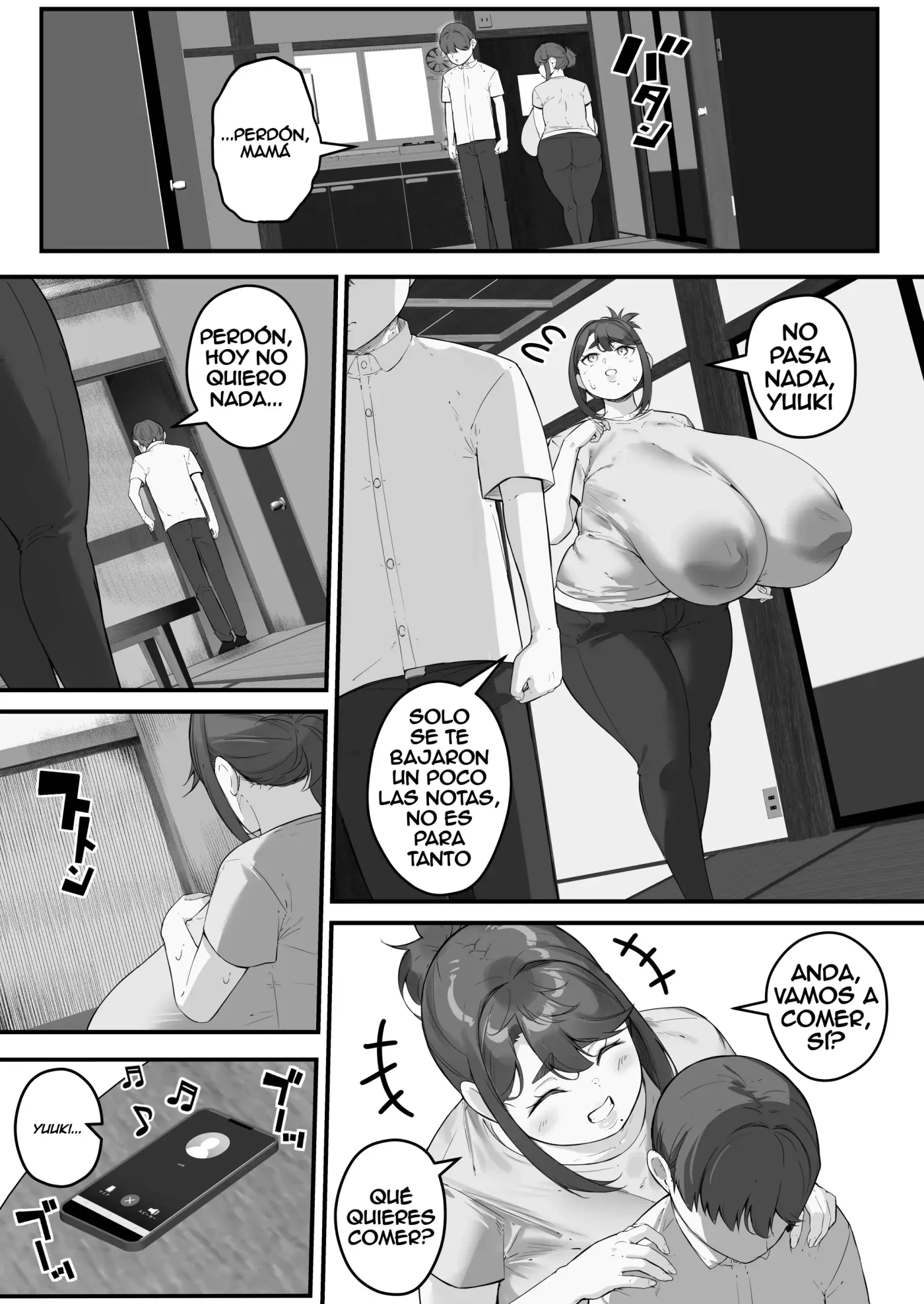 Tare Nagachichi Kaa-san wa Chara Otoko ni Netorareru 3 ~ Mamá de tetas largas y caídas es seducida por un mujeriego 3 capítulo 1 página 11