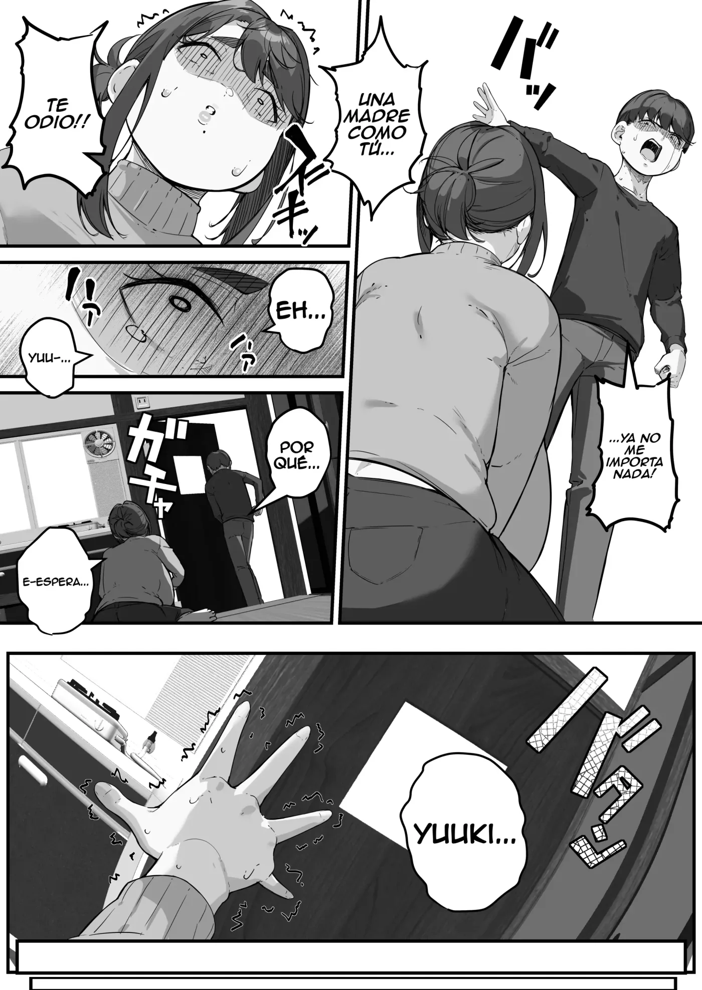 Tare Nagachichi Kaa-san wa Chara Otoko ni Netorareru 3 ~ Mamá de tetas largas y caídas es seducida por un mujeriego 3 capítulo 1 página 51