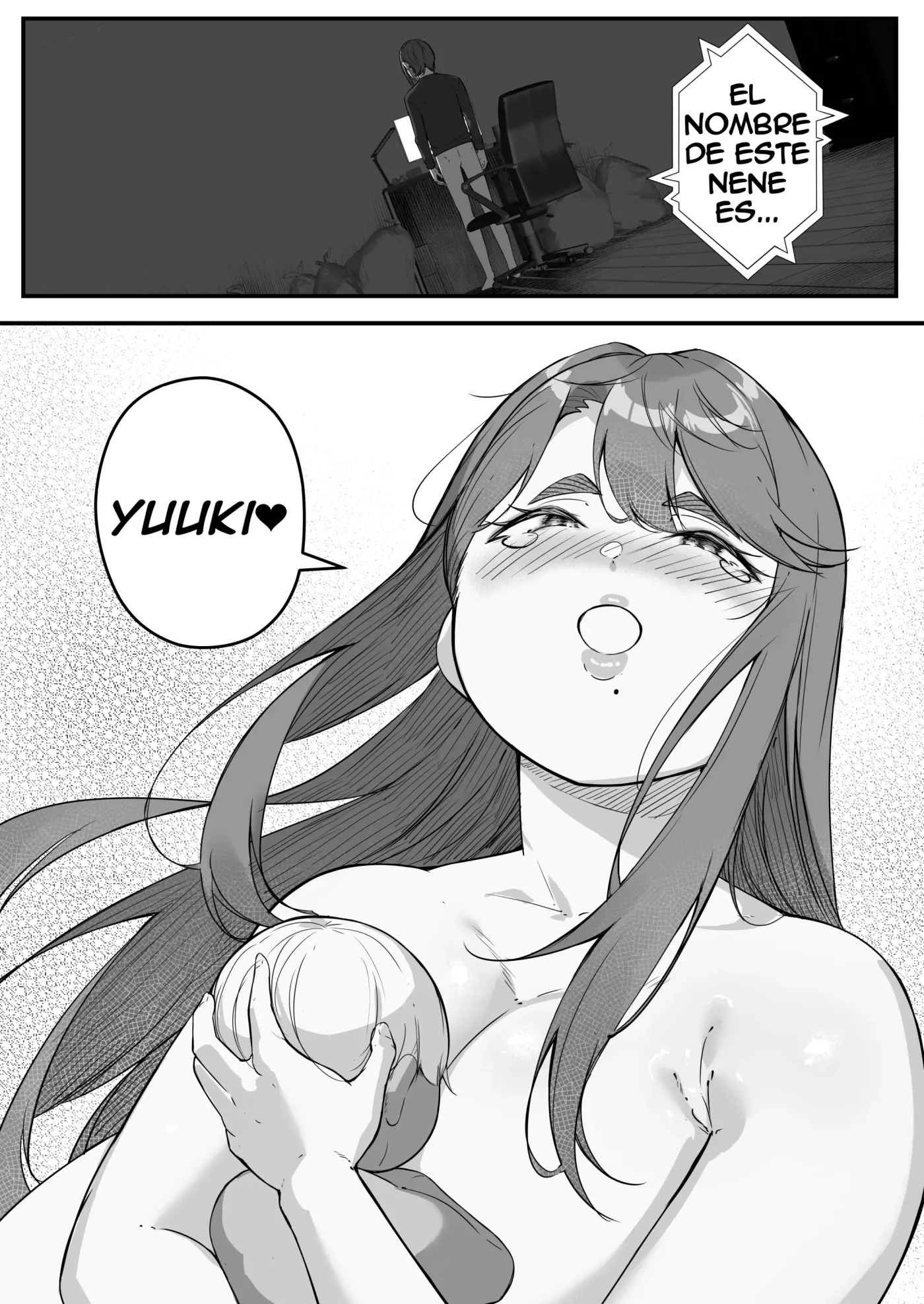 Tare Nagachichi Kaa-san wa Chara Otoko ni Netorareru 3 ~ Mamá de tetas largas y caídas es seducida por un mujeriego 3 capítulo 1 página 61