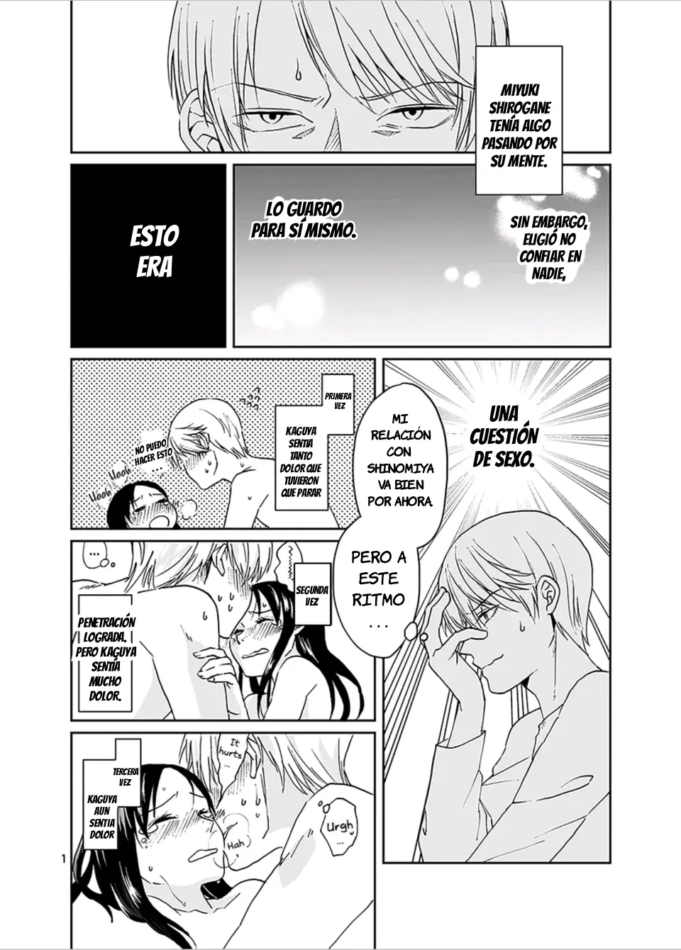 Shirogane Miyuki wa Ikasetai｜Miyuki Shirogane Quiere Hacerla Correrse capítulo 1 página 2
