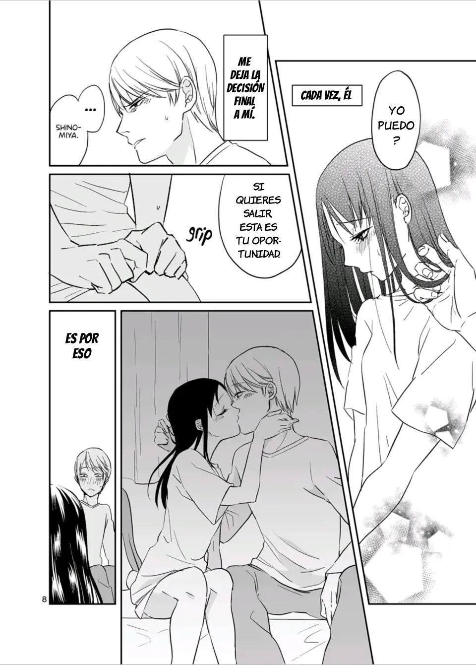 Shirogane Miyuki wa Ikasetai｜Miyuki Shirogane Quiere Hacerla Correrse capítulo 1 página 9
