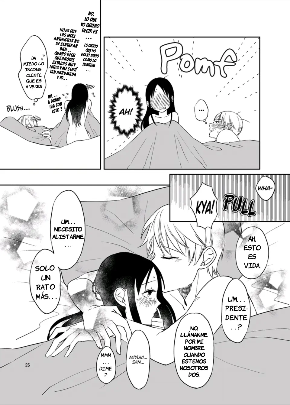 Shirogane Miyuki wa Ikasetai｜Miyuki Shirogane Quiere Hacerla Correrse capítulo 1 página 27