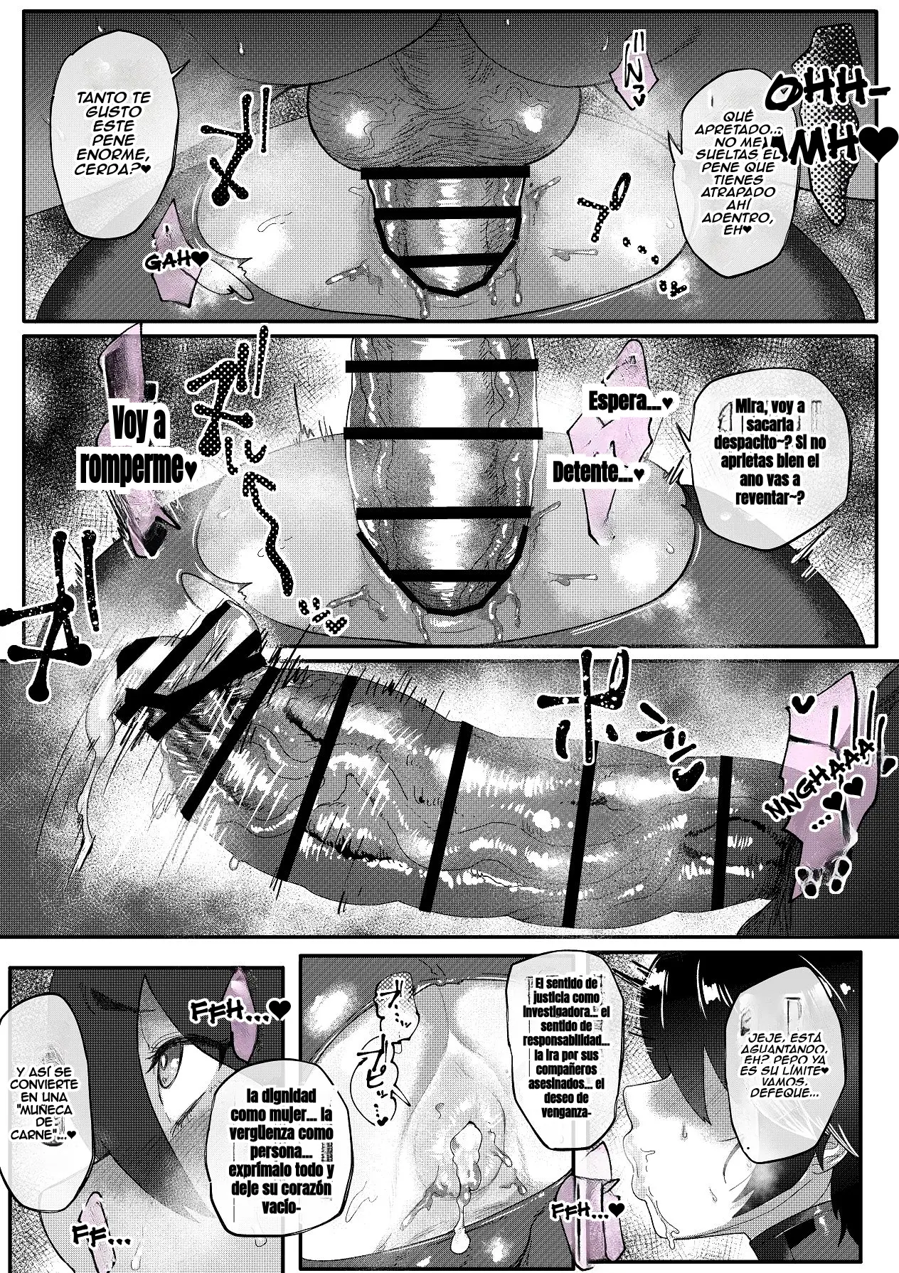 Tokumei Sousakan Ichigaya Rin ~Koujoku Choukyou Hen~ | Investigadora especial Ichigaya Rin: Adiestramiento y humillación anal capítulo 1 página 41