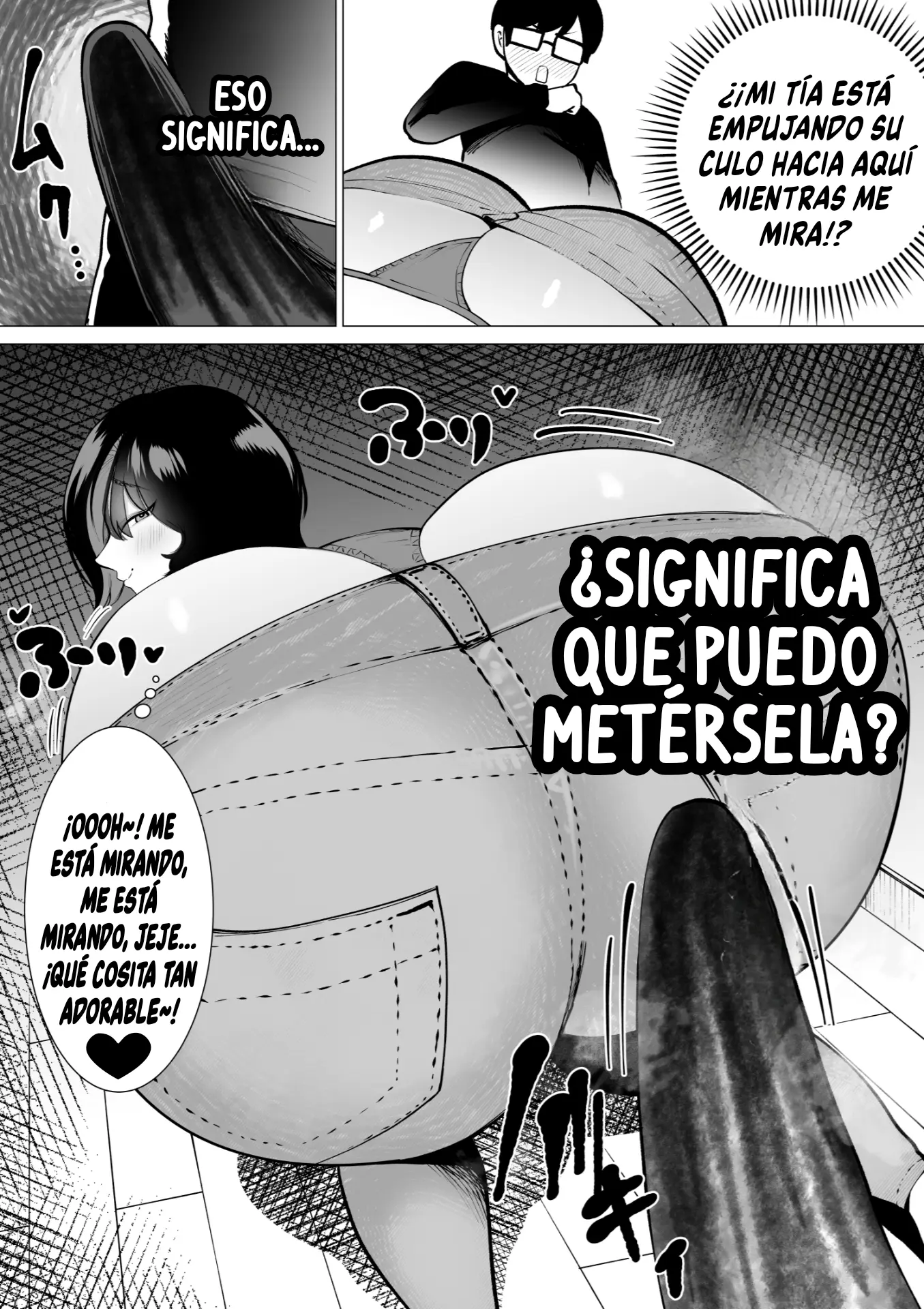 Hikikomori de Ero Manga Kaiteru Doutei Oikko to Oba-san ga Icha Love SEX suru Hanashi|La Historia De Un Sobrino Virgen Y Hikikomori Que Dibuja Mangas Eróticos Teniendo Sexo Cariñoso Y Apasionado Con Su Tía capítulo 1 página 17