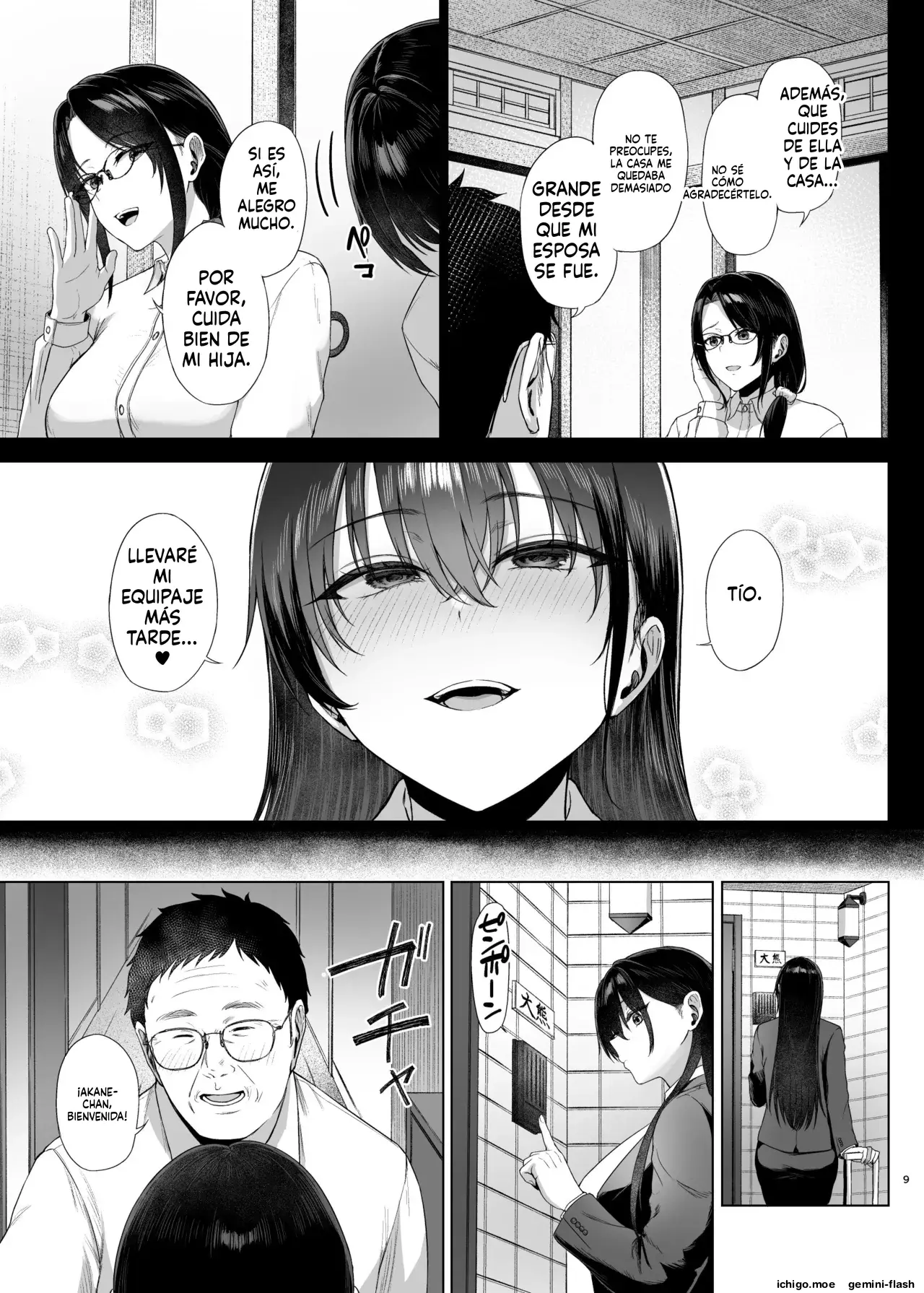 Bakunyuu Yuutousei ni Hitsuyou na Chinpo no Obenkyou Kouhen capítulo 1 página 9