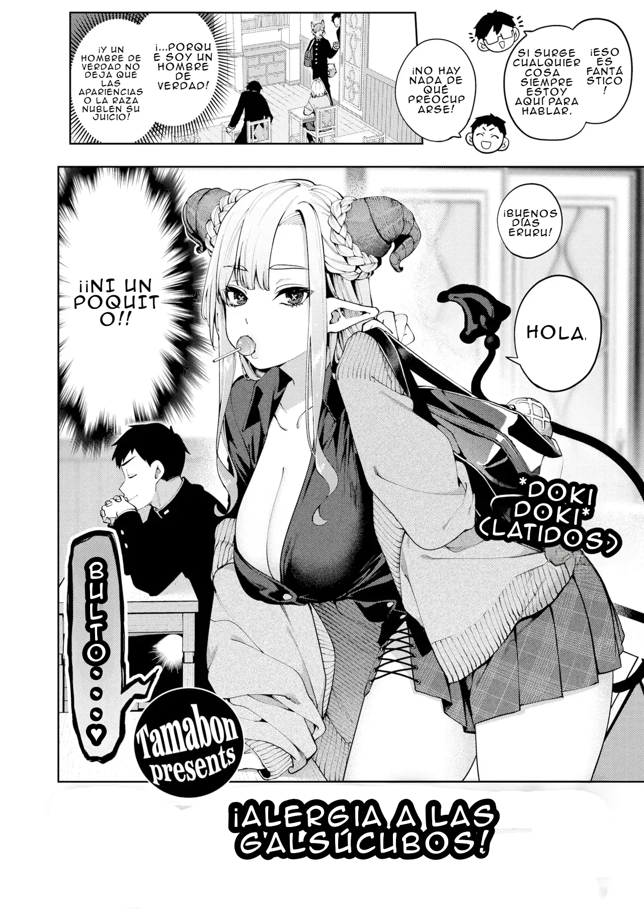 GalBus Allergy! - Gal-Succubus allergy! capítulo 1 página 2