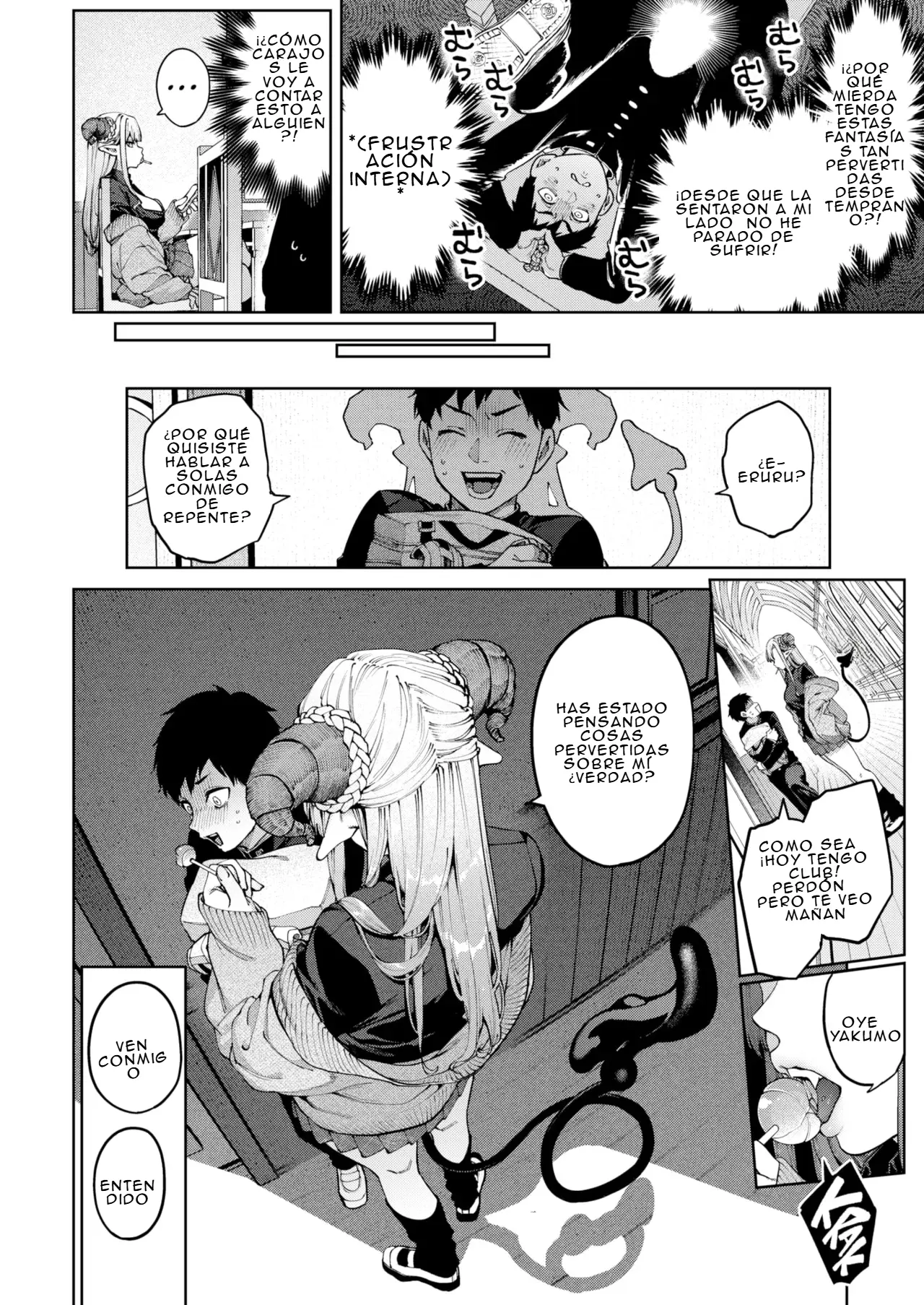 GalBus Allergy! - Gal-Succubus allergy! capítulo 1 página 4