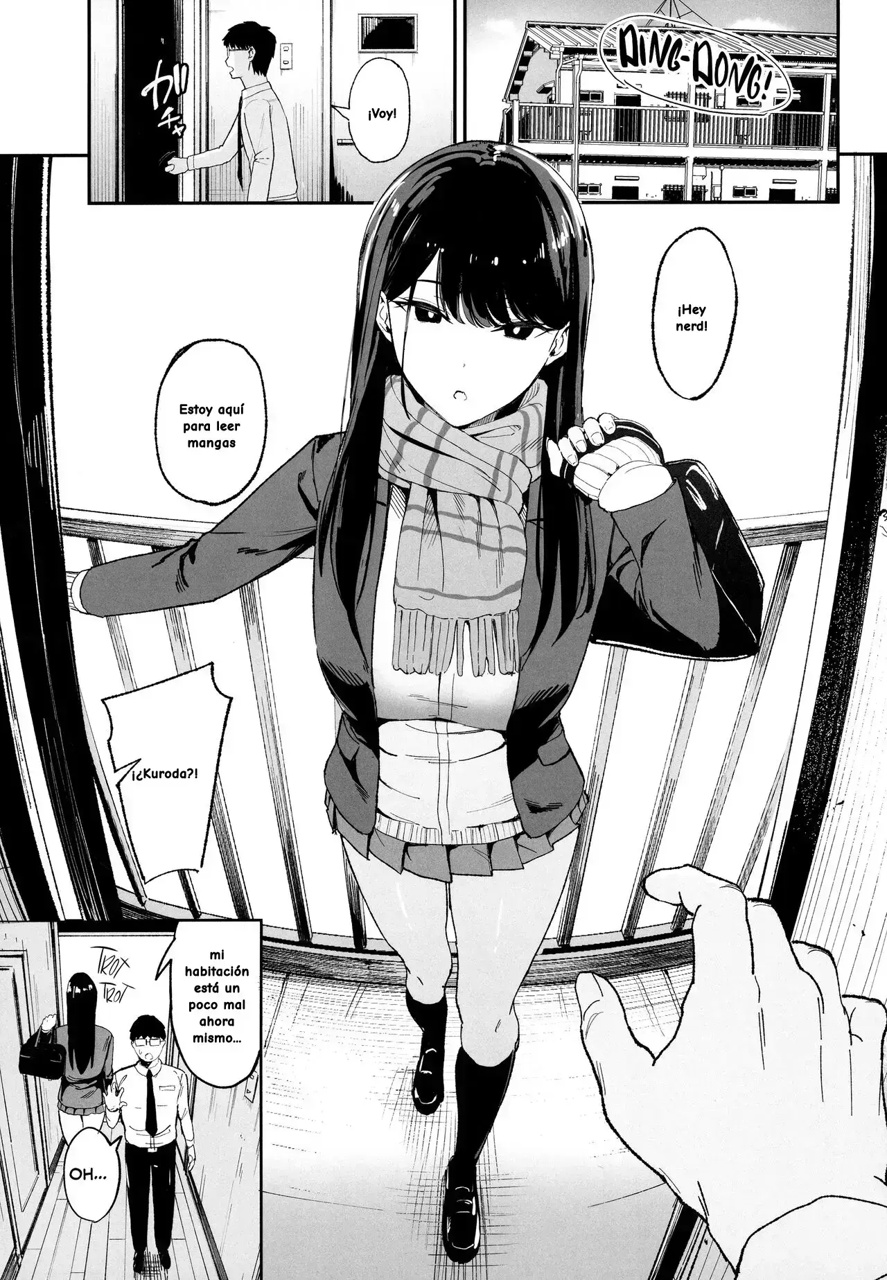 Iribitari Gal ni Manko Tsukawasete Morau Hanashi capítulo 1 página 2