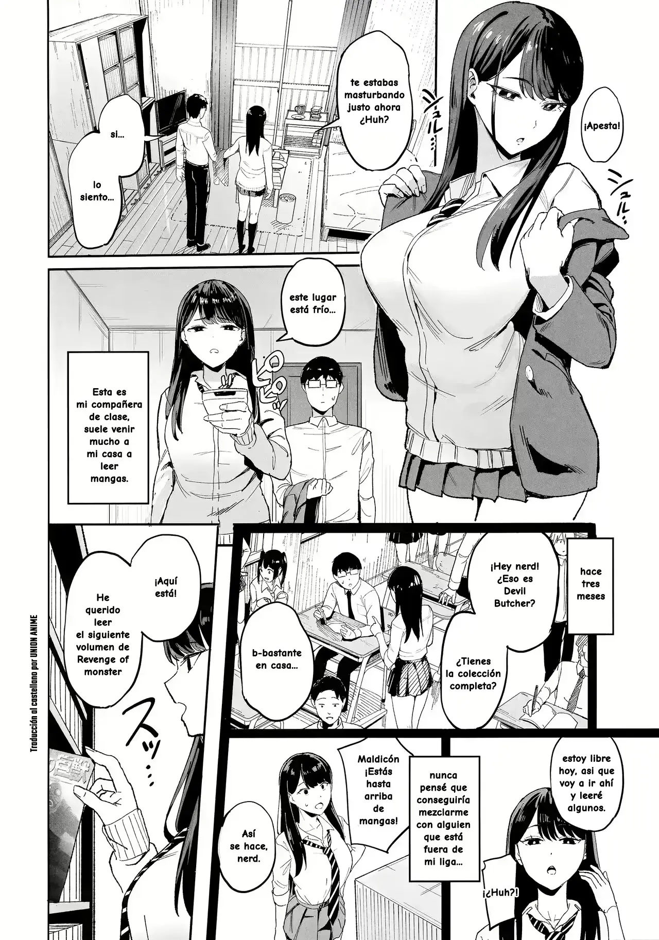 Iribitari Gal ni Manko Tsukawasete Morau Hanashi capítulo 1 página 3