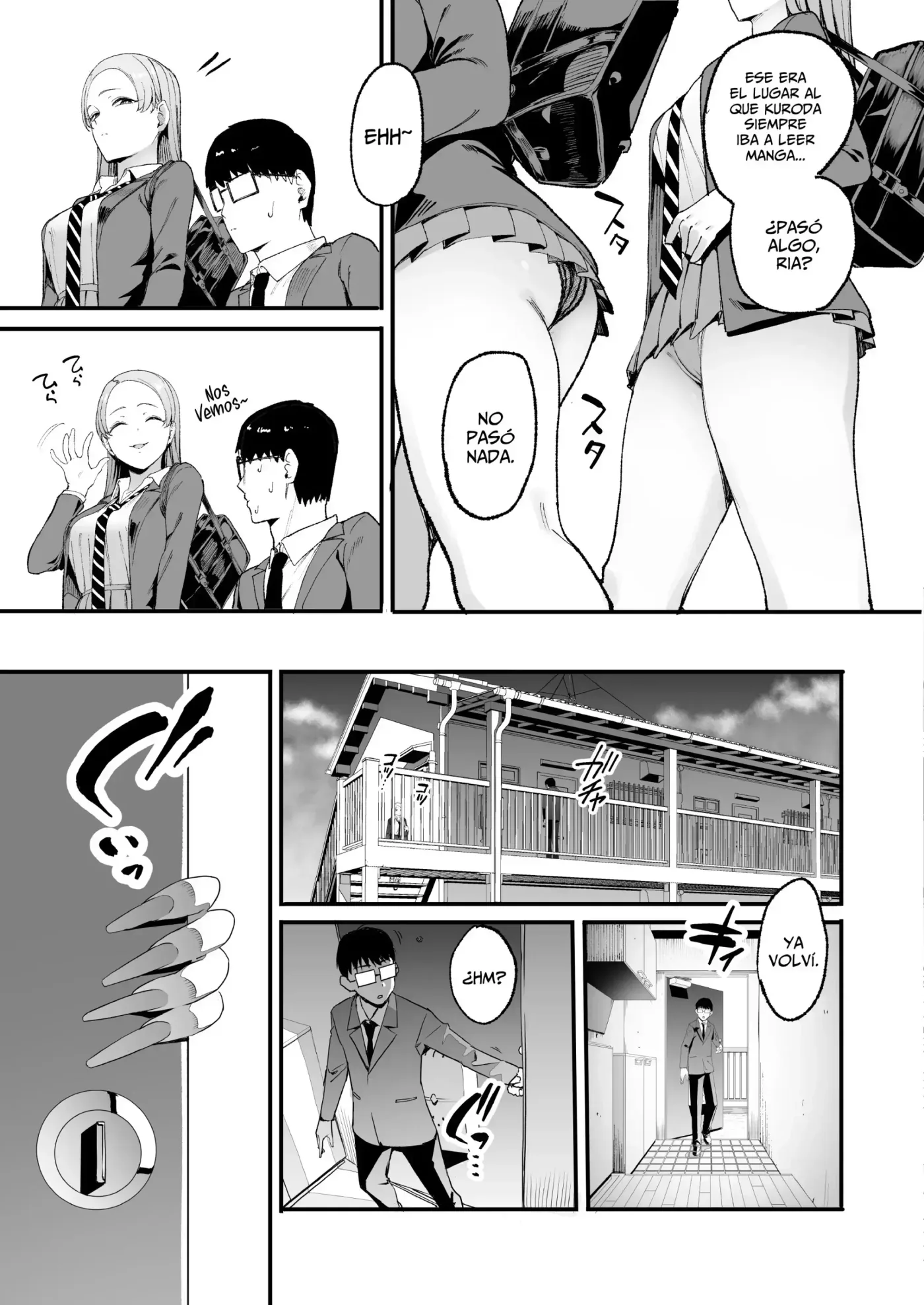 Iribitari Gal ni Manko Tsukawasete Morau Hanashi capítulo 1 página 114