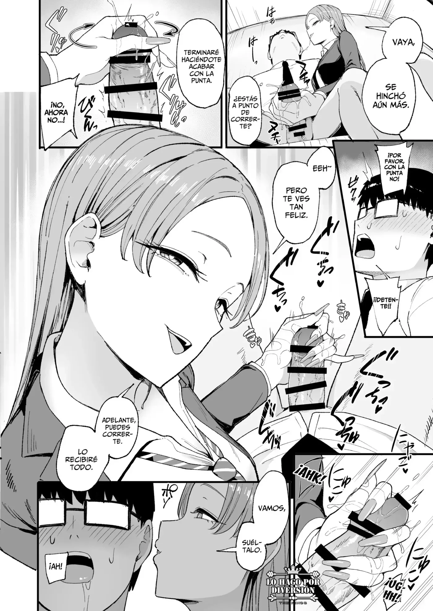 Iribitari Gal ni Manko Tsukawasete Morau Hanashi capítulo 1 página 123