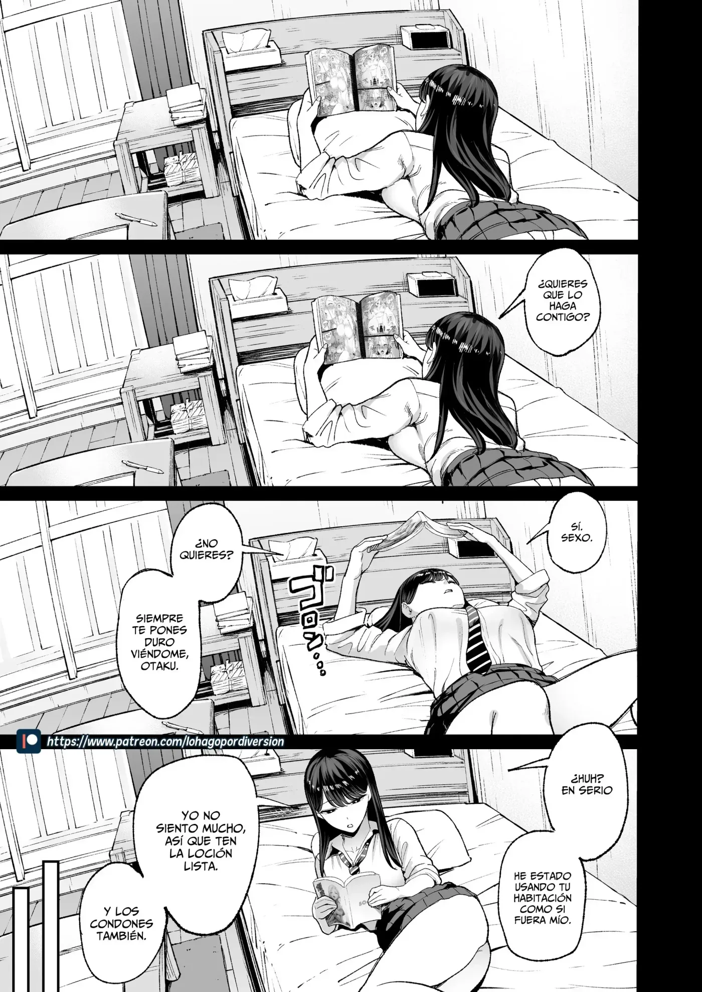 Iribitari Gal ni Manko Tsukawasete Morau Hanashi capítulo 1 página 186