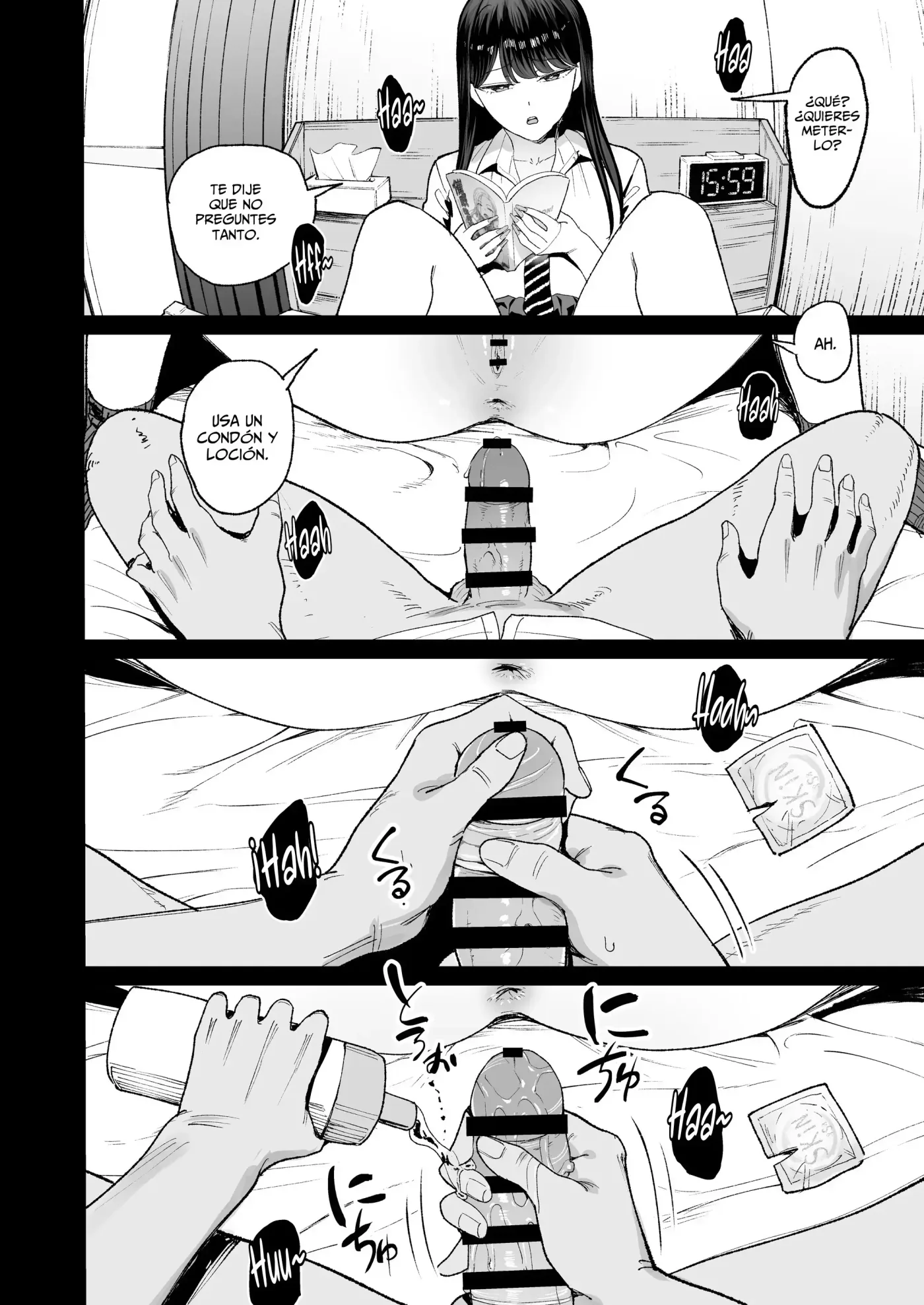 Iribitari Gal ni Manko Tsukawasete Morau Hanashi capítulo 1 página 197