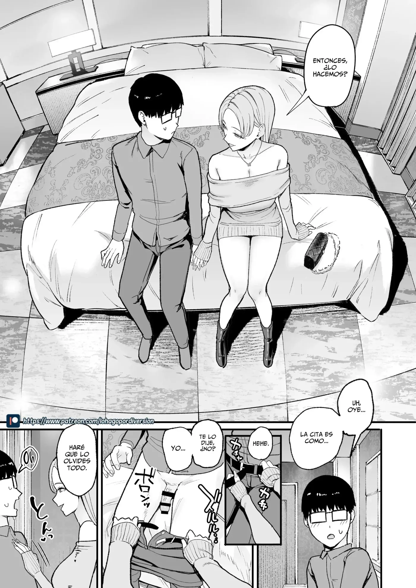 Iribitari Gal ni Manko Tsukawasete Morau Hanashi capítulo 1 página 262