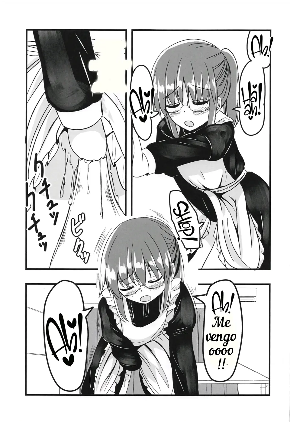 Kobayashi-san-chi no Hitori Ecchi Jijou|La Detallada Masturbación de la Solitaria Kobayashi-san capítulo 1 página 8