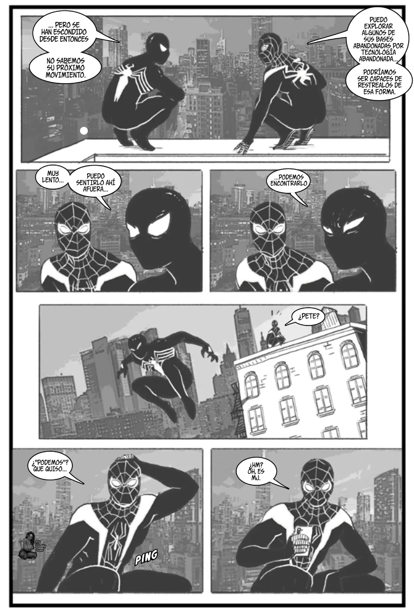 MJ & Miles capítulo 1 página 3
