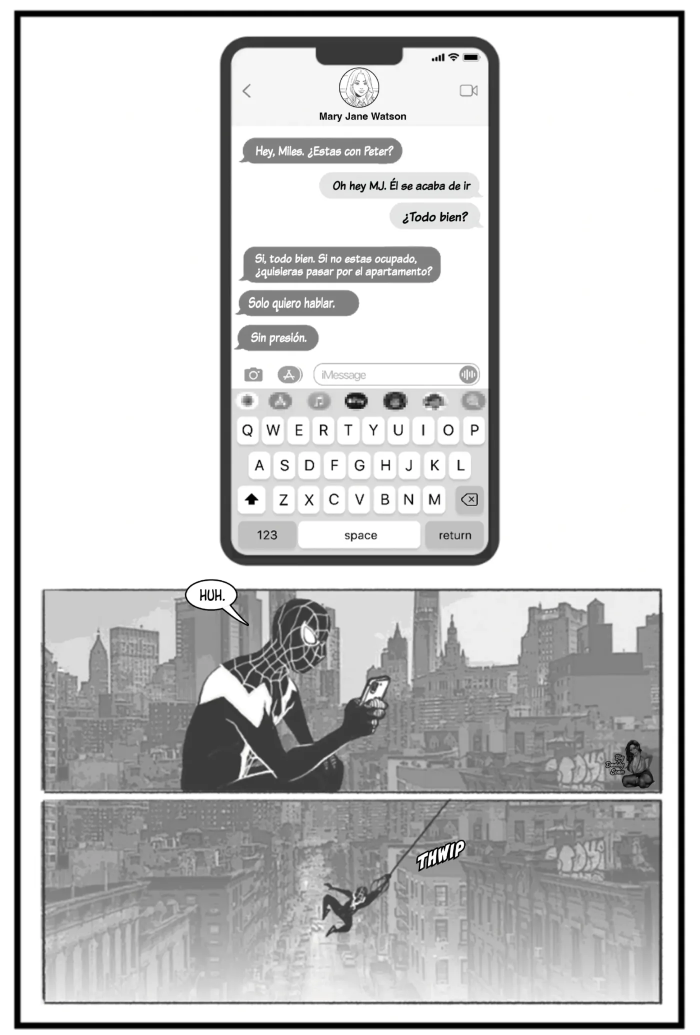 MJ & Miles capítulo 1 página 4