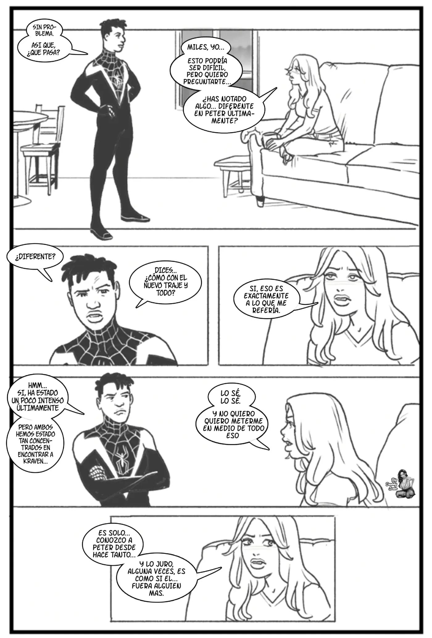 MJ & Miles capítulo 1 página 6