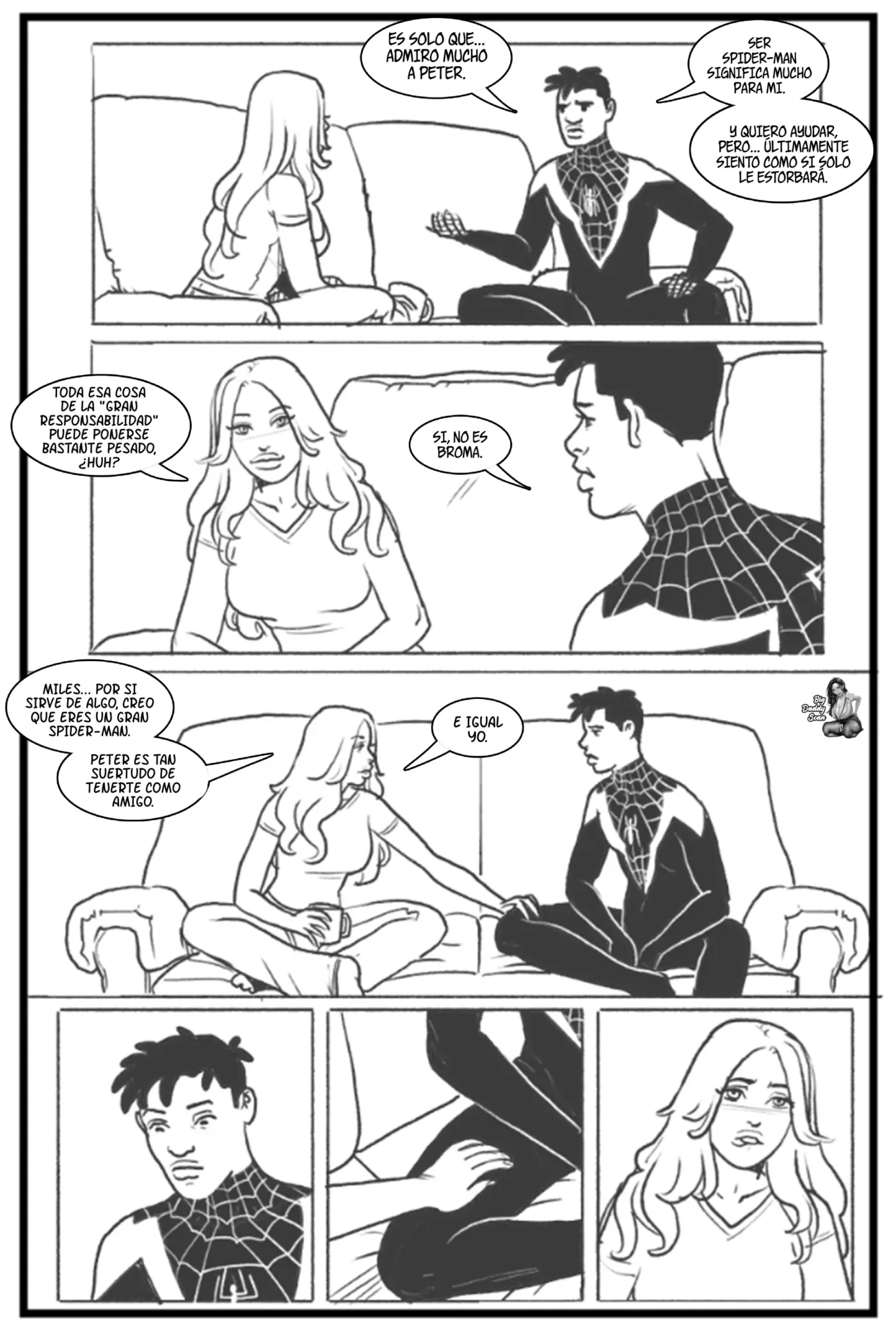 MJ & Miles capítulo 1 página 8
