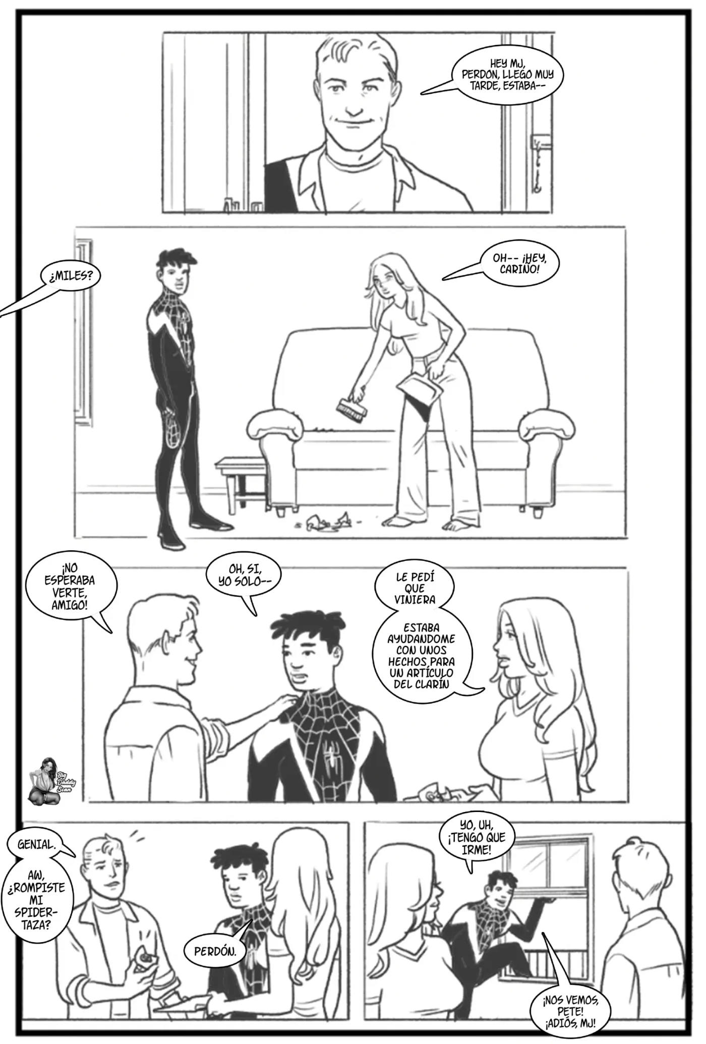 MJ & Miles capítulo 1 página 17