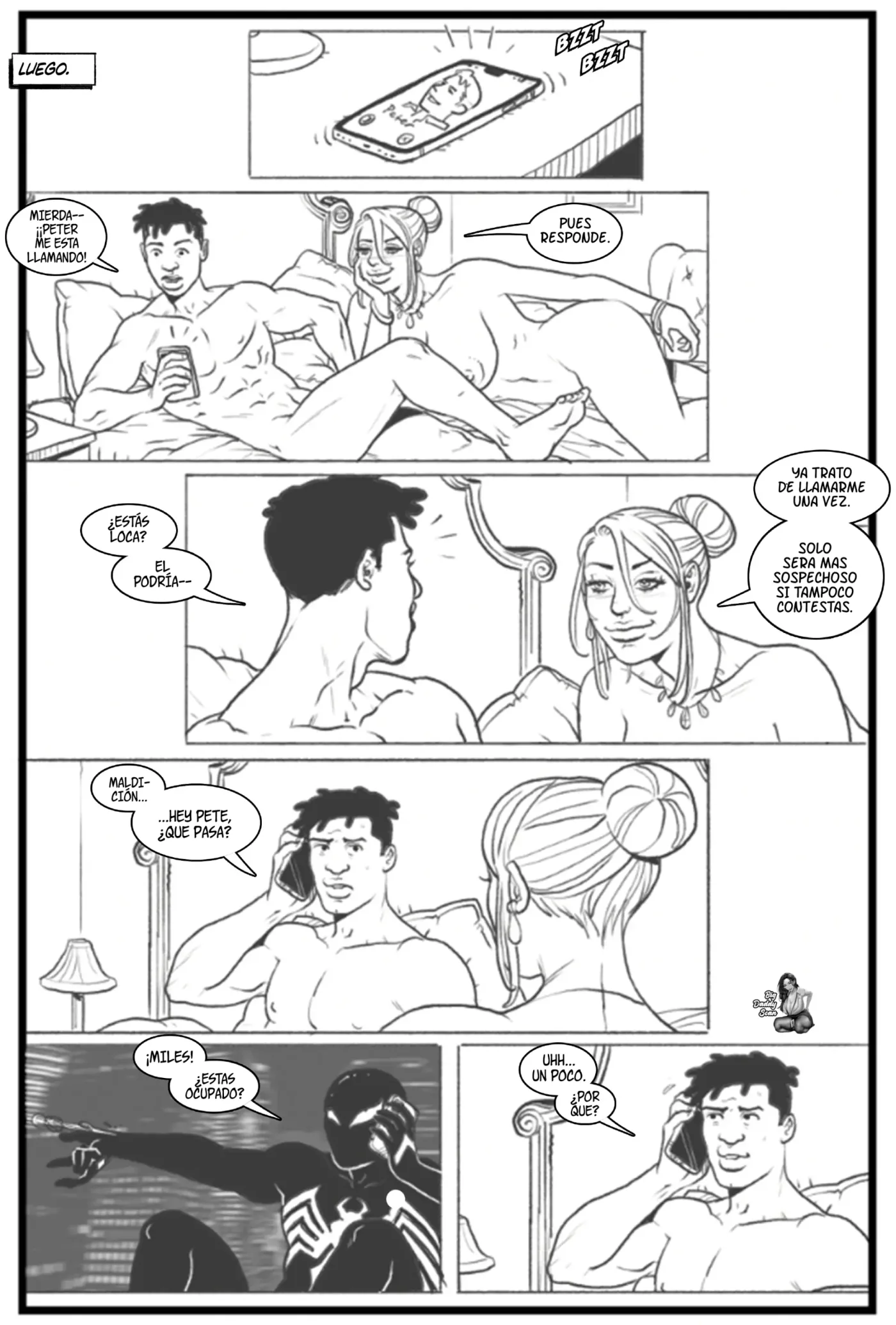 MJ & Miles capítulo 1 página 40